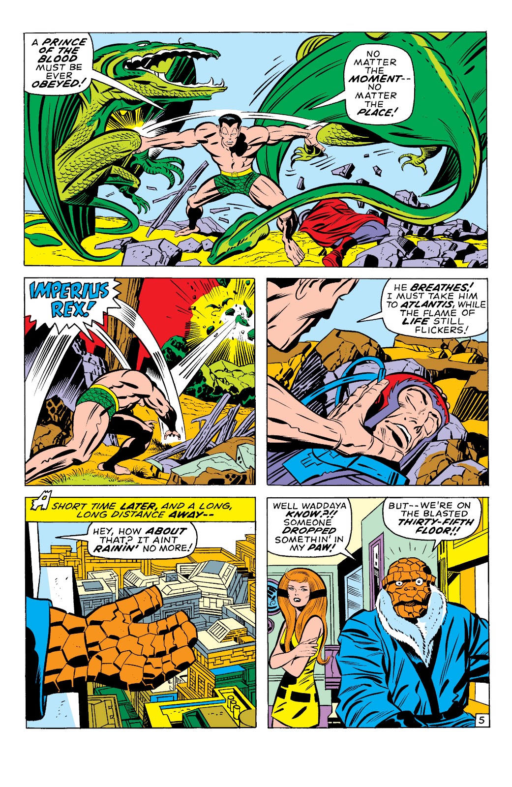 Fantastic Four Epic Collection issue At War With Atlantis (Part 4) - Page 1