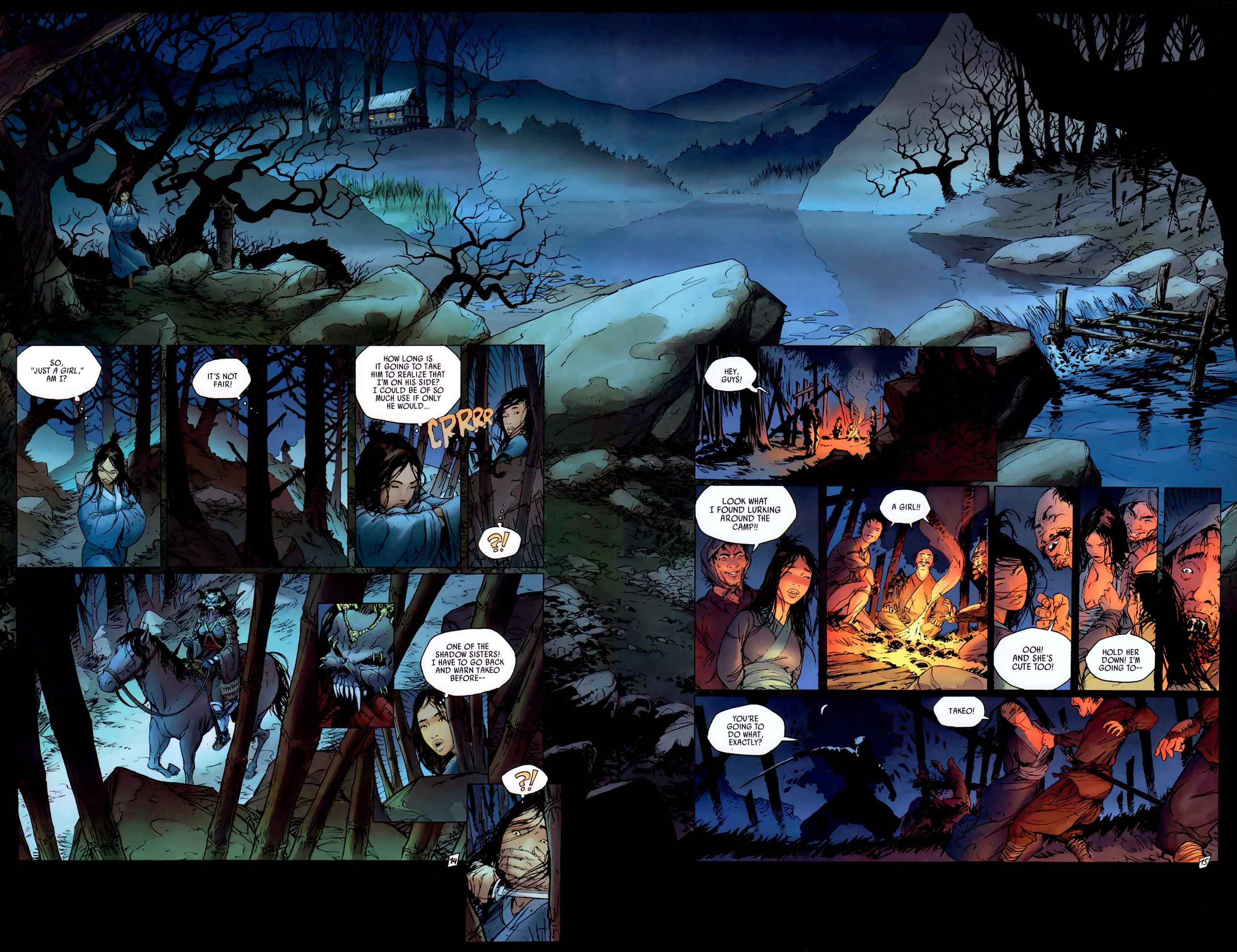 Read online Samurai: Legend comic -  Issue #3 - 17