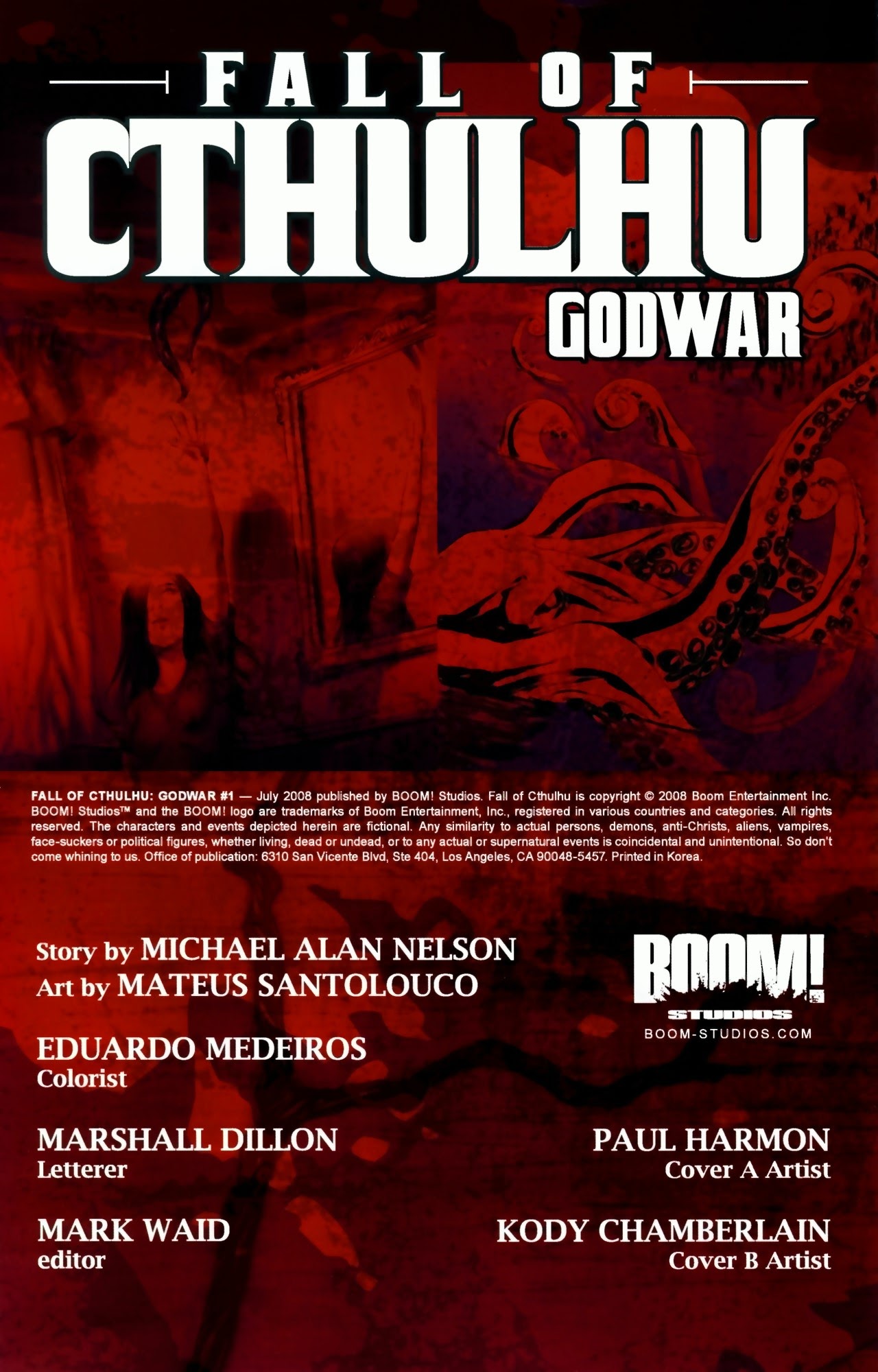 Read online Fall of Cthulhu: Godwar comic -  Issue #1 - 3