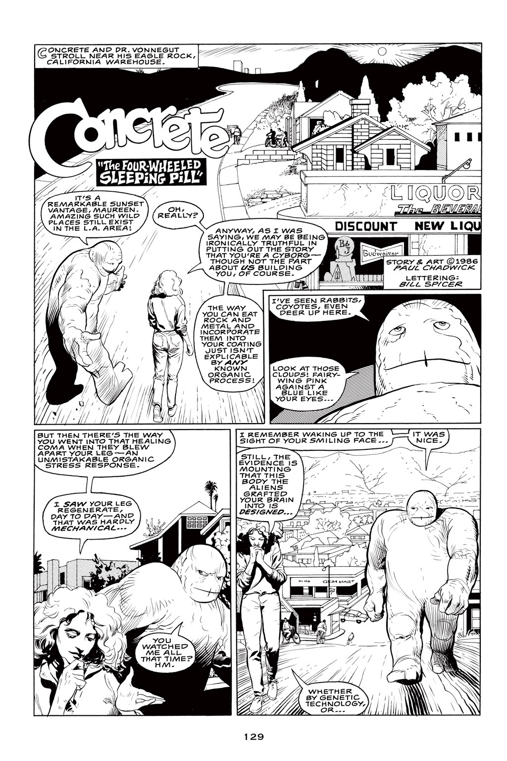 Read online Concrete (2005) comic -  Issue # TPB 4 - 129