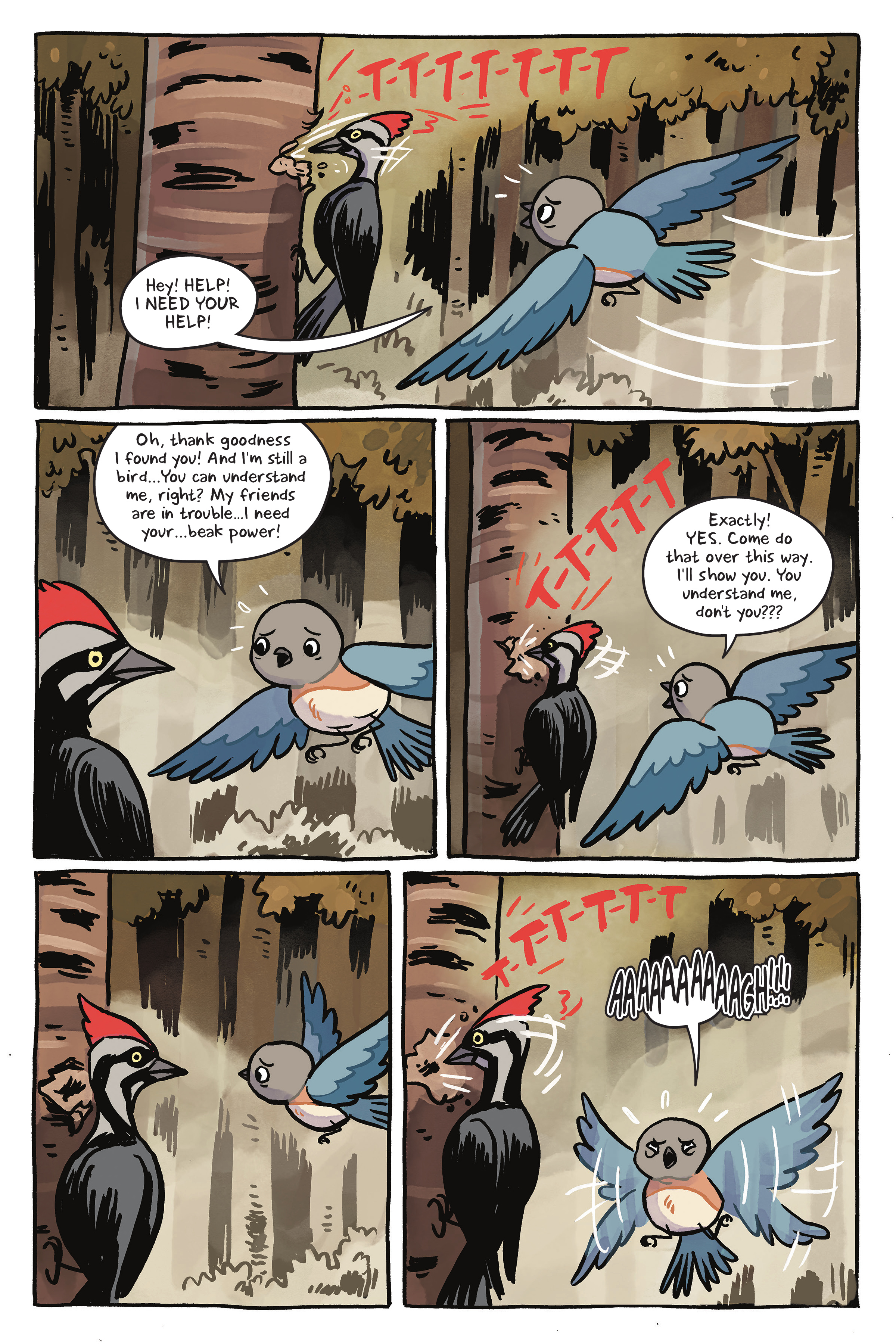 Read online Over the Garden Wall: Distillatoria comic -  Issue # TPB - 84