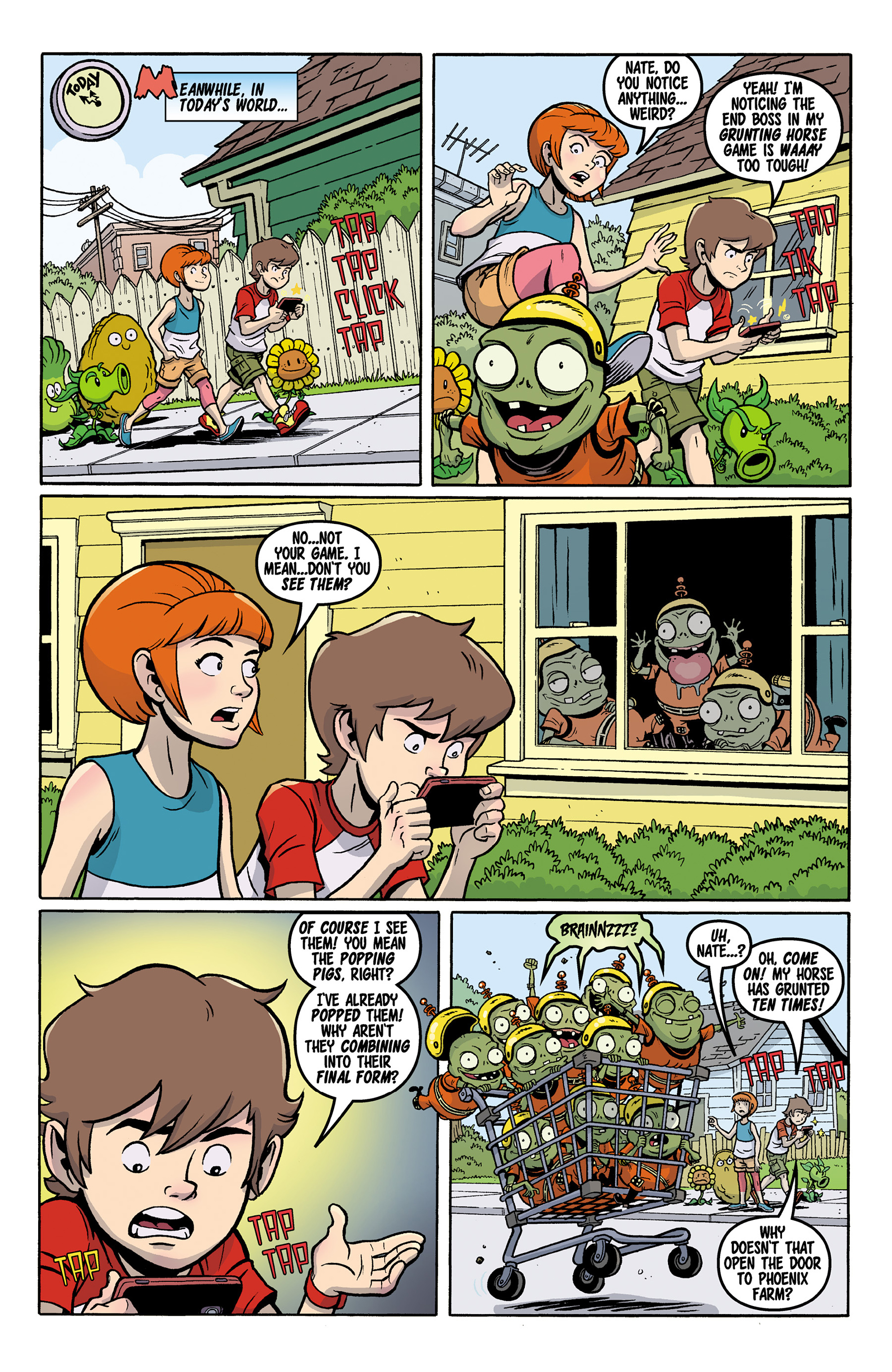 Read online Plants vs. Zombies: Garden Warfare comic -  Issue #1 - 6