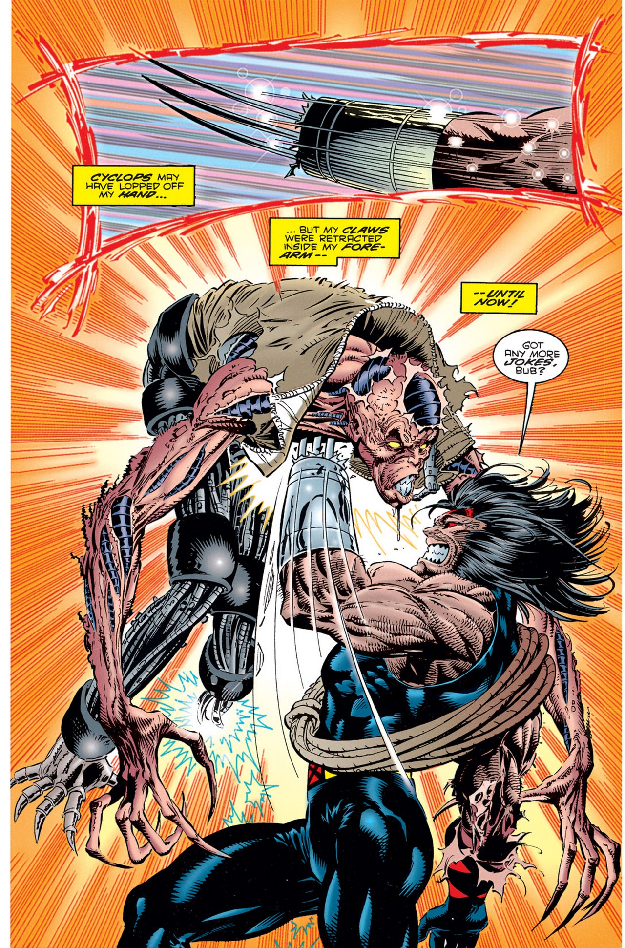 Read online Weapon X (1995) comic -  Issue #4 - 18