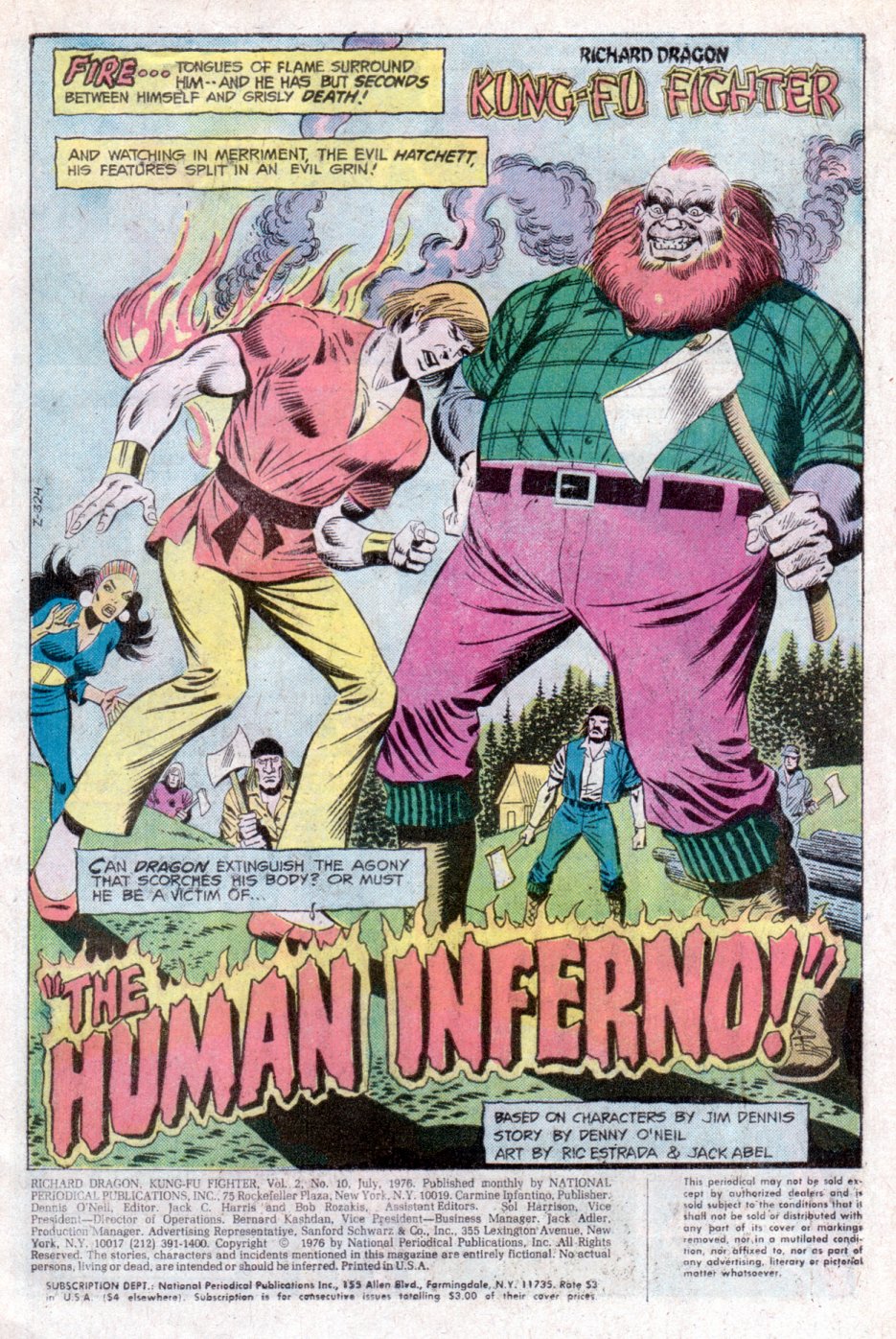 Read online Richard Dragon, Kung-Fu Fighter comic -  Issue #10 - 2
