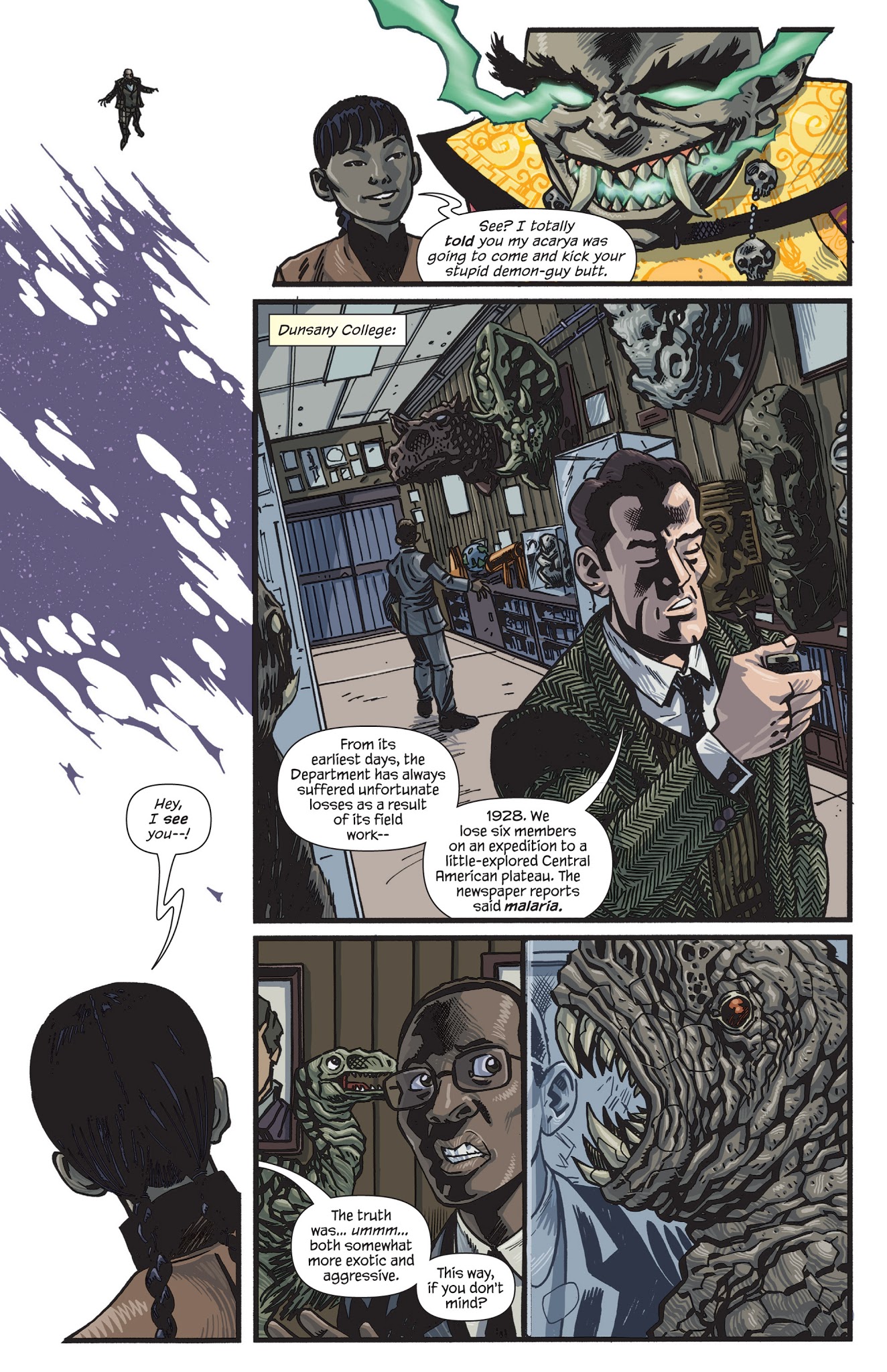 Read online Dept of Monsterology comic -  Issue #4 - 16