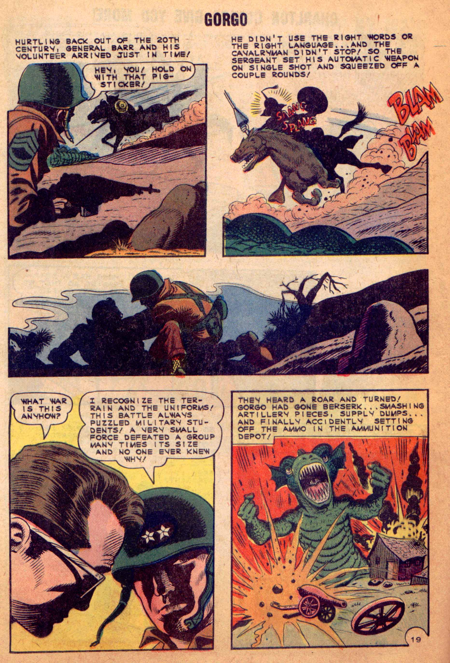 Read online Gorgo comic -  Issue #23 - 24