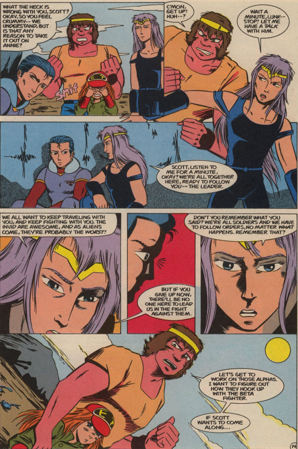 Read online Robotech The New Generation comic -  Issue #10 - 18