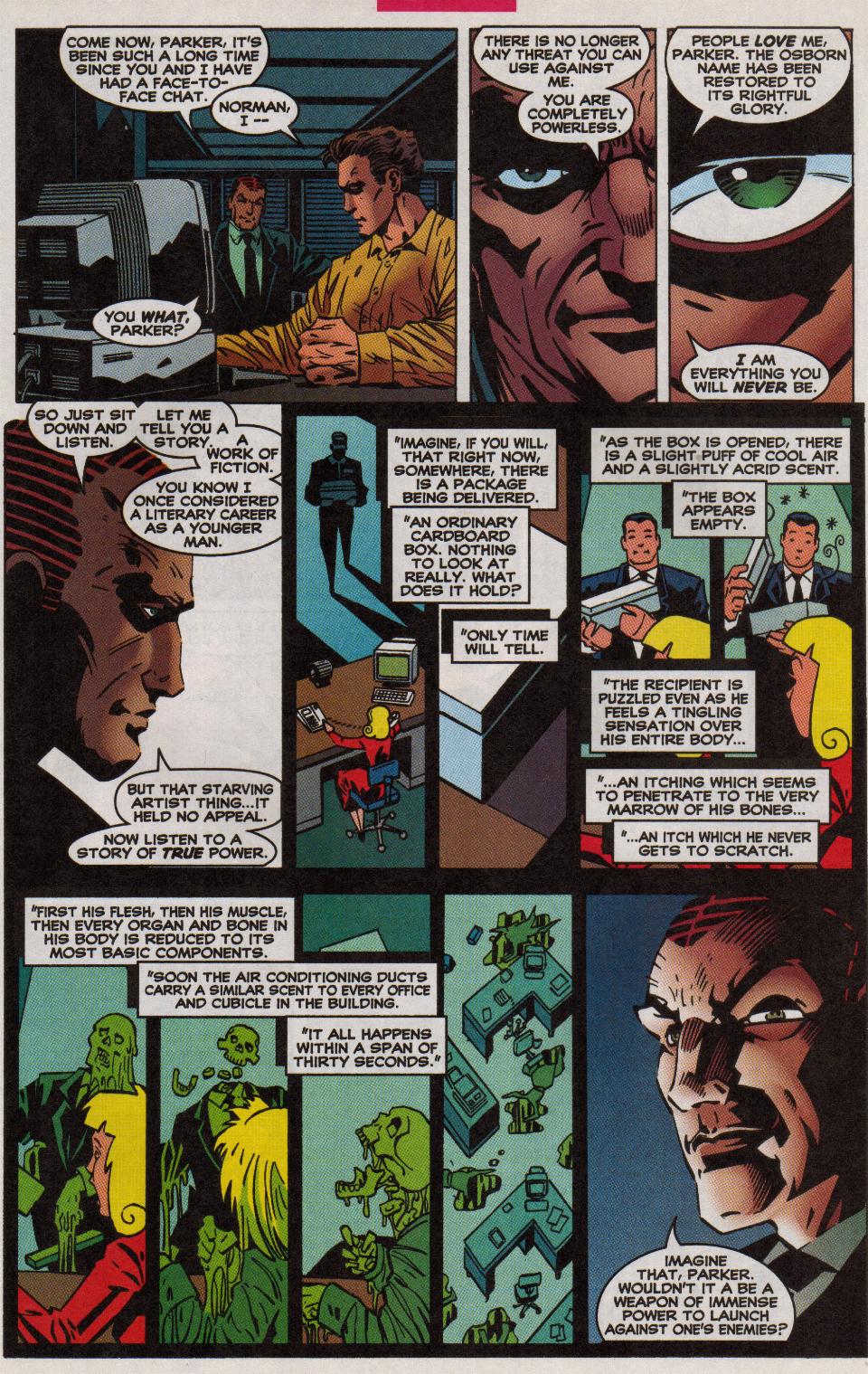 Read online Spider-Man (1990) comic -  Issue #96 - Web of Despair - 4