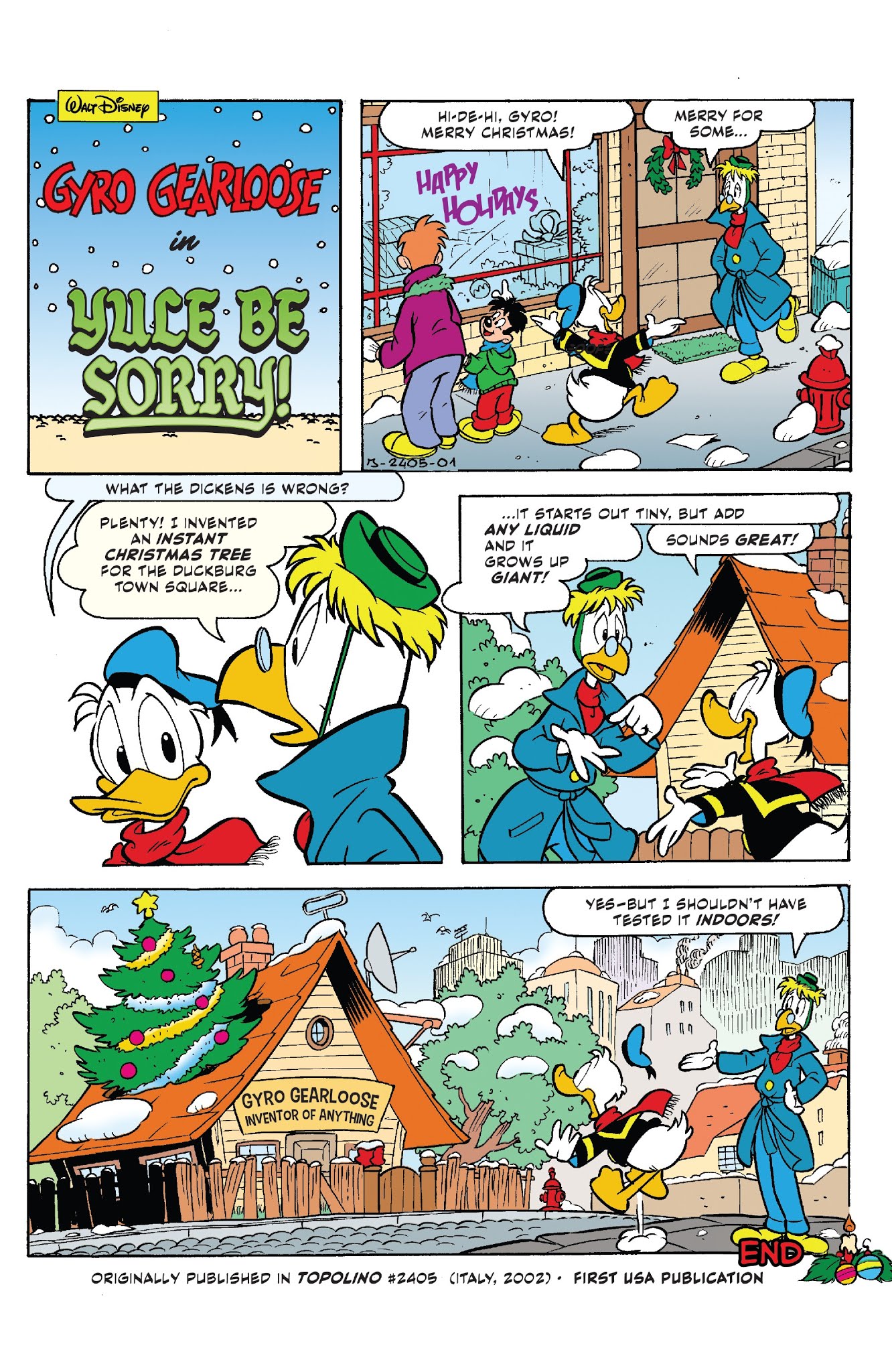 Read online Mickey and Donald Christmas Parade comic -  Issue #4 - 30