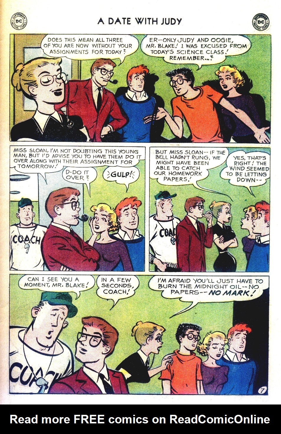 Read online A Date with Judy comic -  Issue #75 - 31