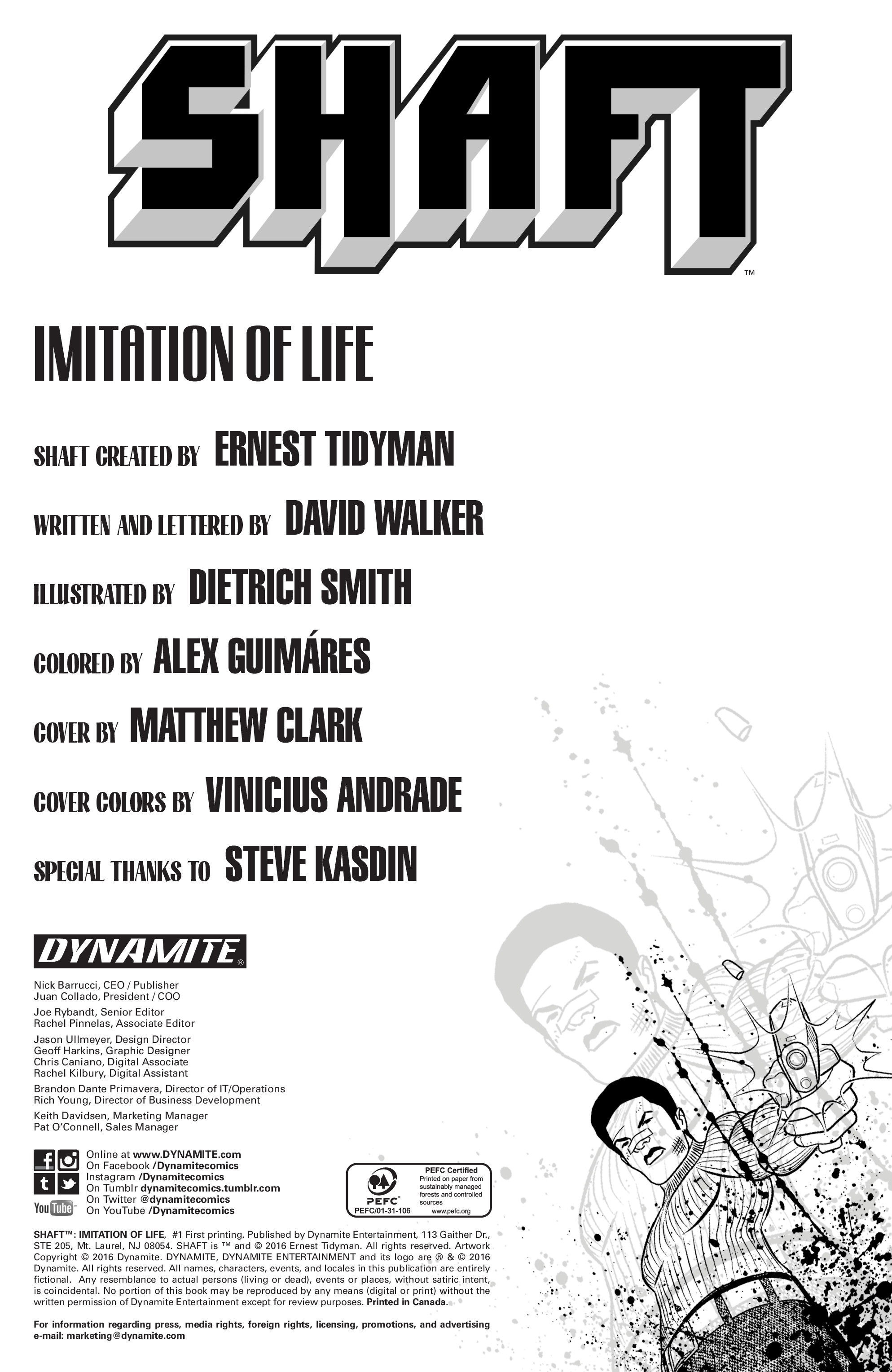 Read online Shaft: Imitation of Life comic -  Issue #1 - 2