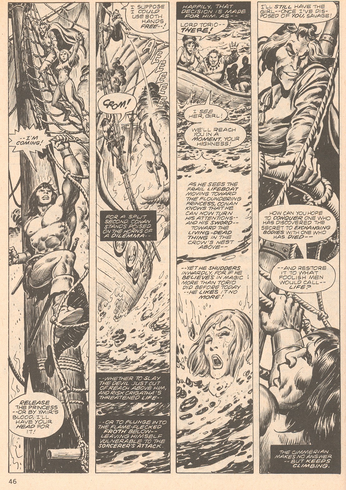Read online The Savage Sword Of Conan comic -  Issue #66 - 46