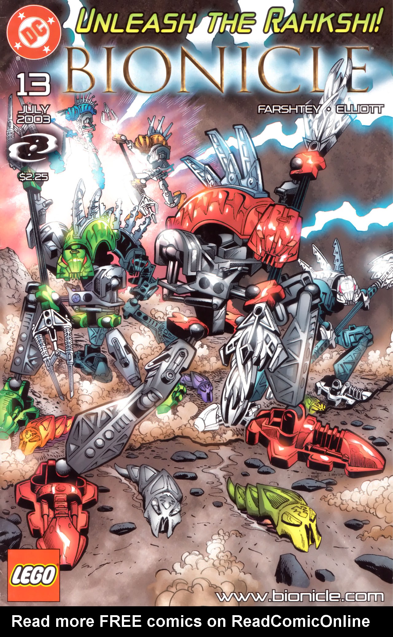 Read online Bionicle comic -  Issue #13 - 1