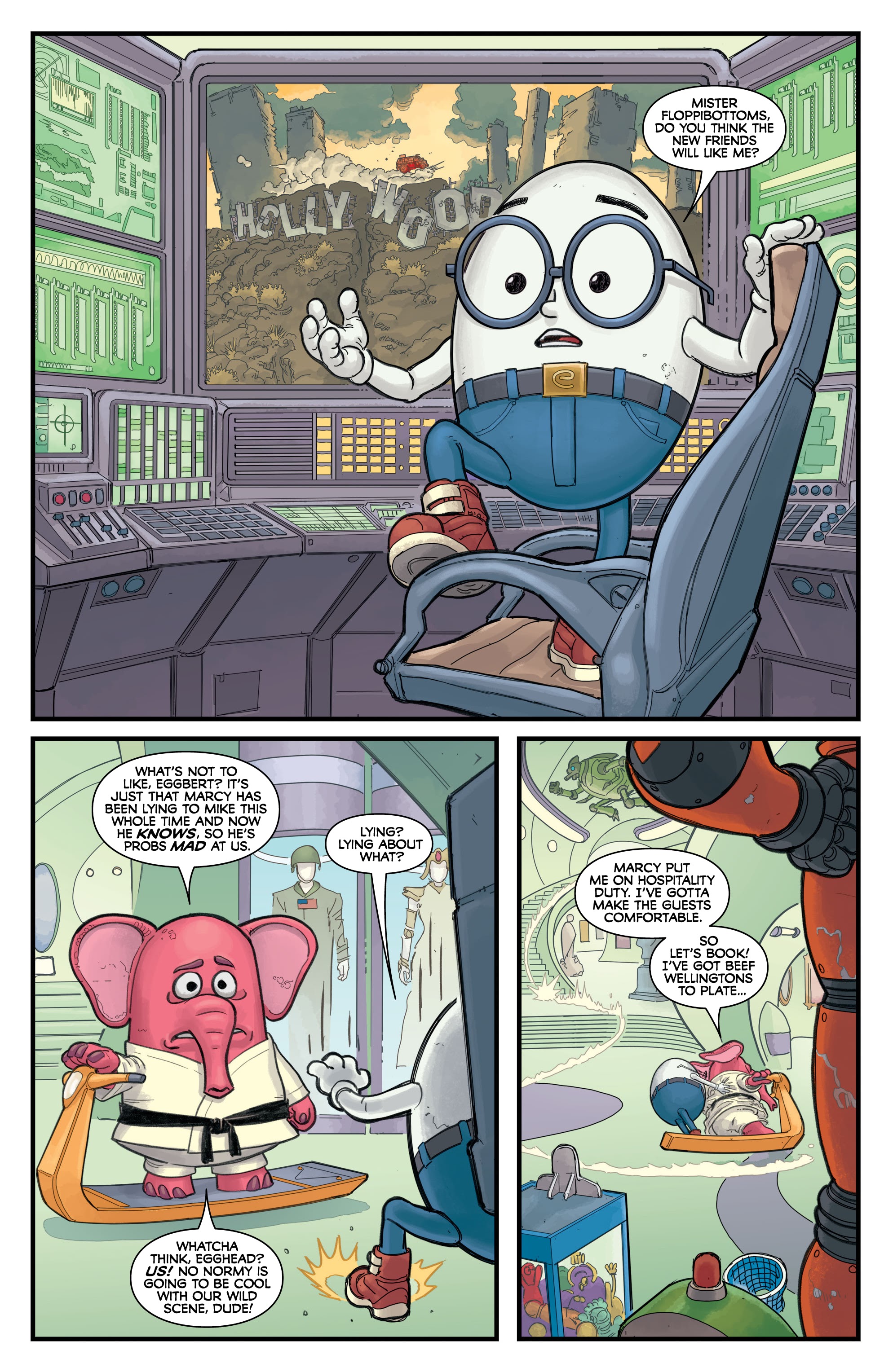 Read online Post Americana comic -  Issue #5 - 4