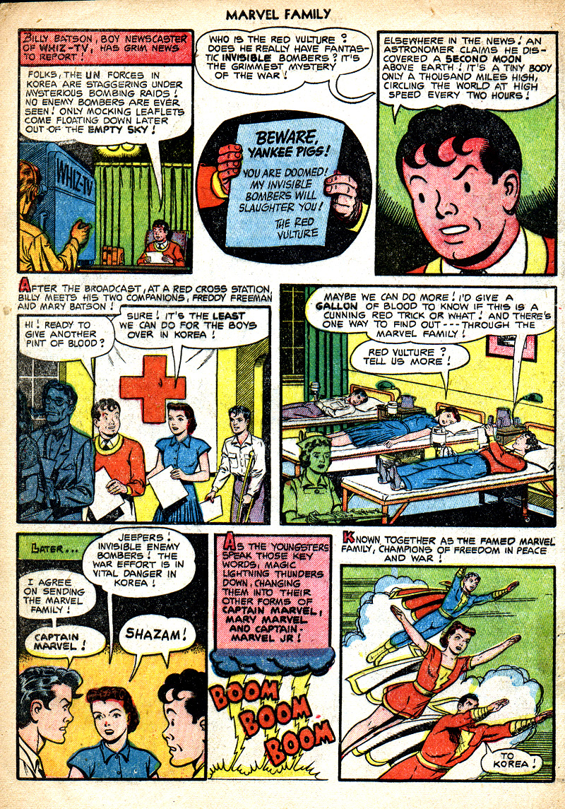 Read online The Marvel Family comic -  Issue #78 - 4