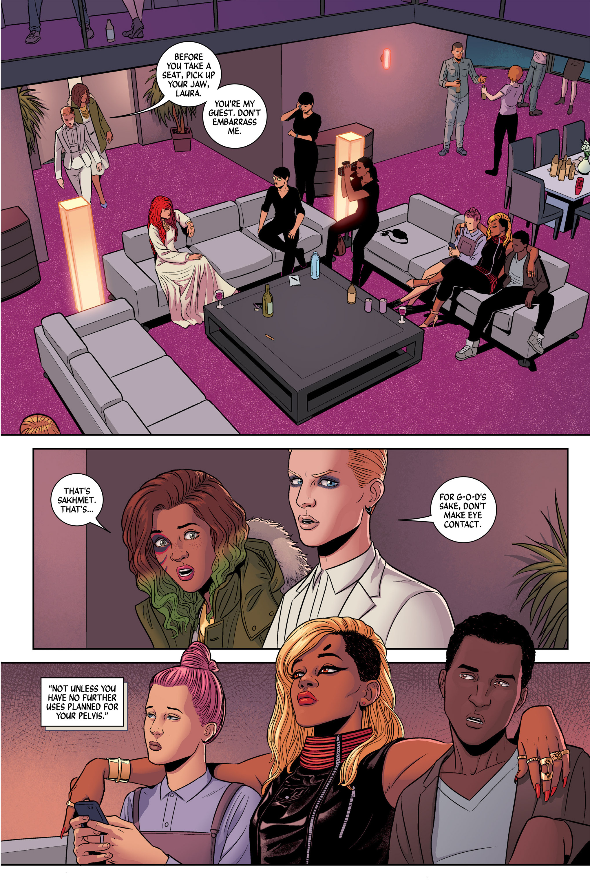 Read online The Wicked   The Divine: Book One comic -  Issue # Full (Part 1) - 25