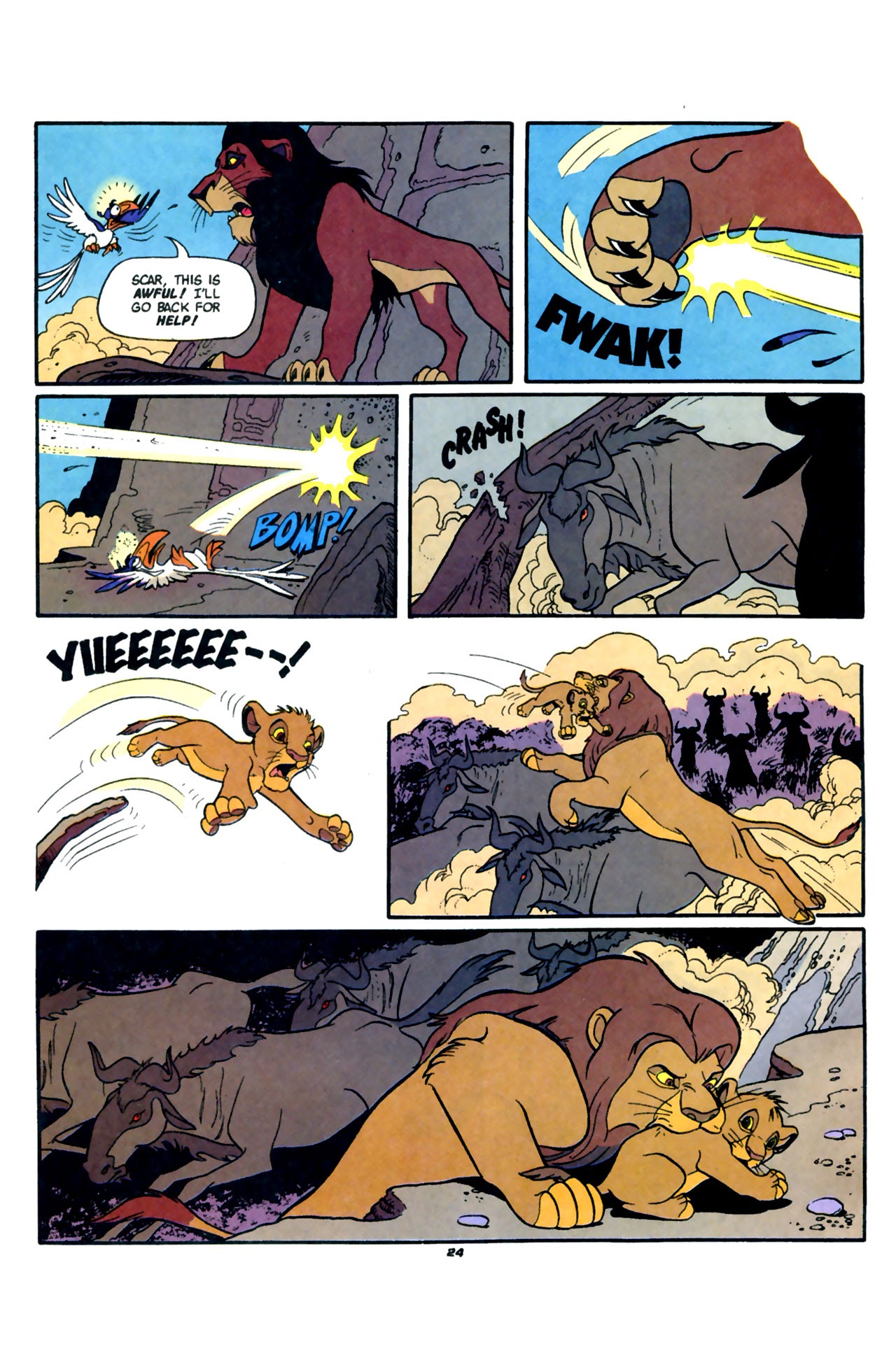 Read online Disney's The Lion King comic -  Issue #1 - 26