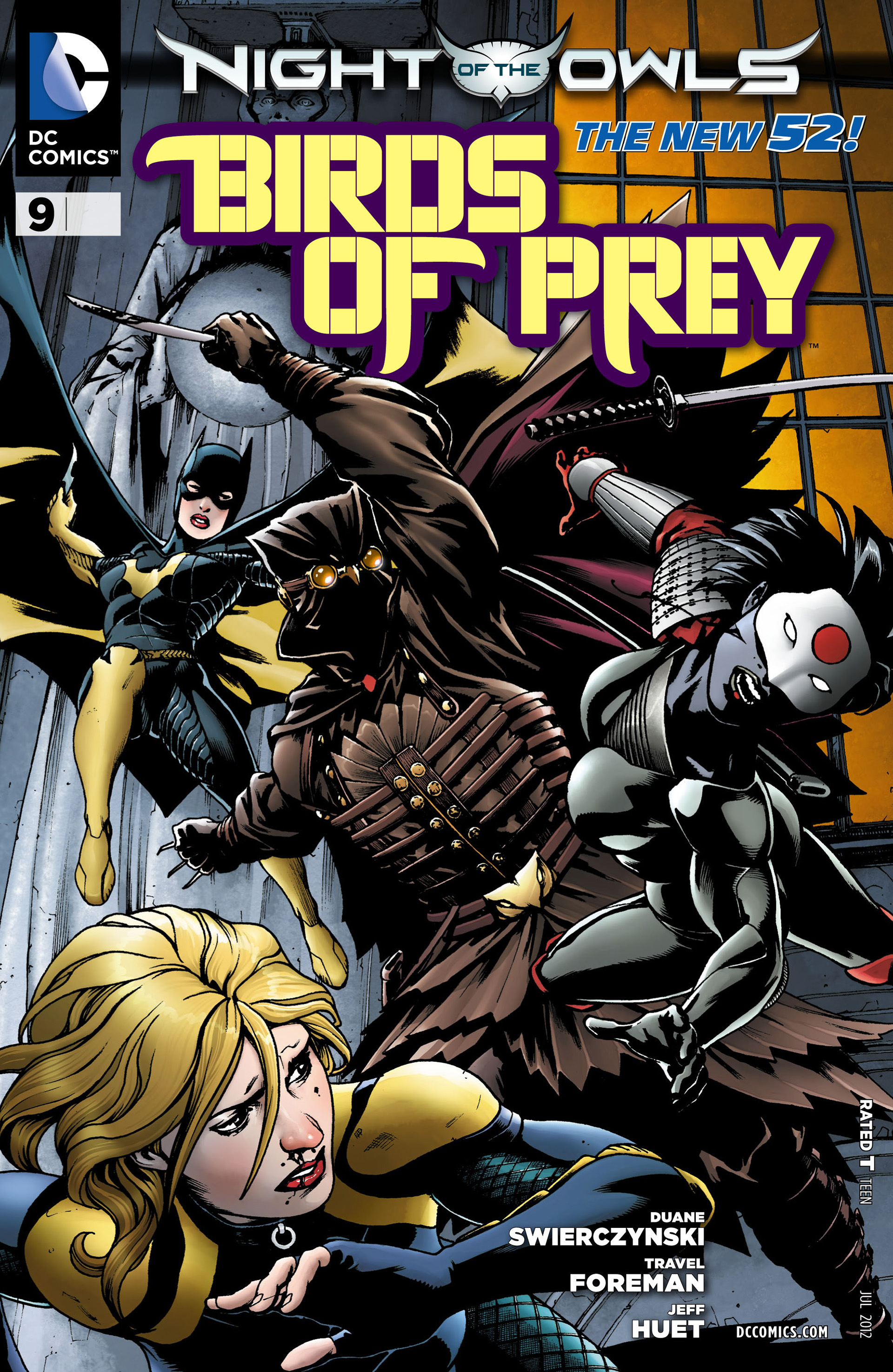 Read online Birds of Prey (2011) comic -  Issue #9 - 1