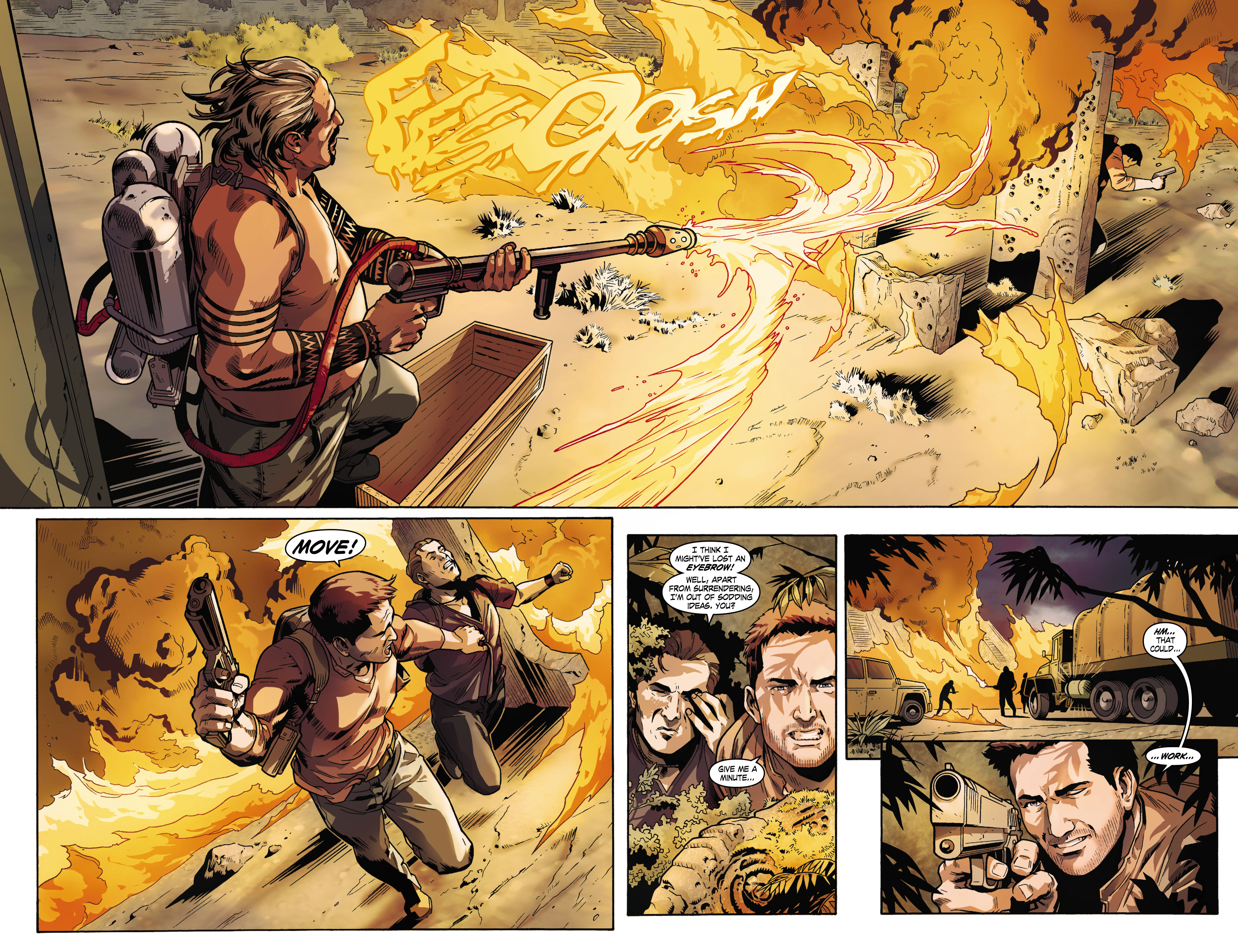 Read online Uncharted comic -  Issue #1 - 6