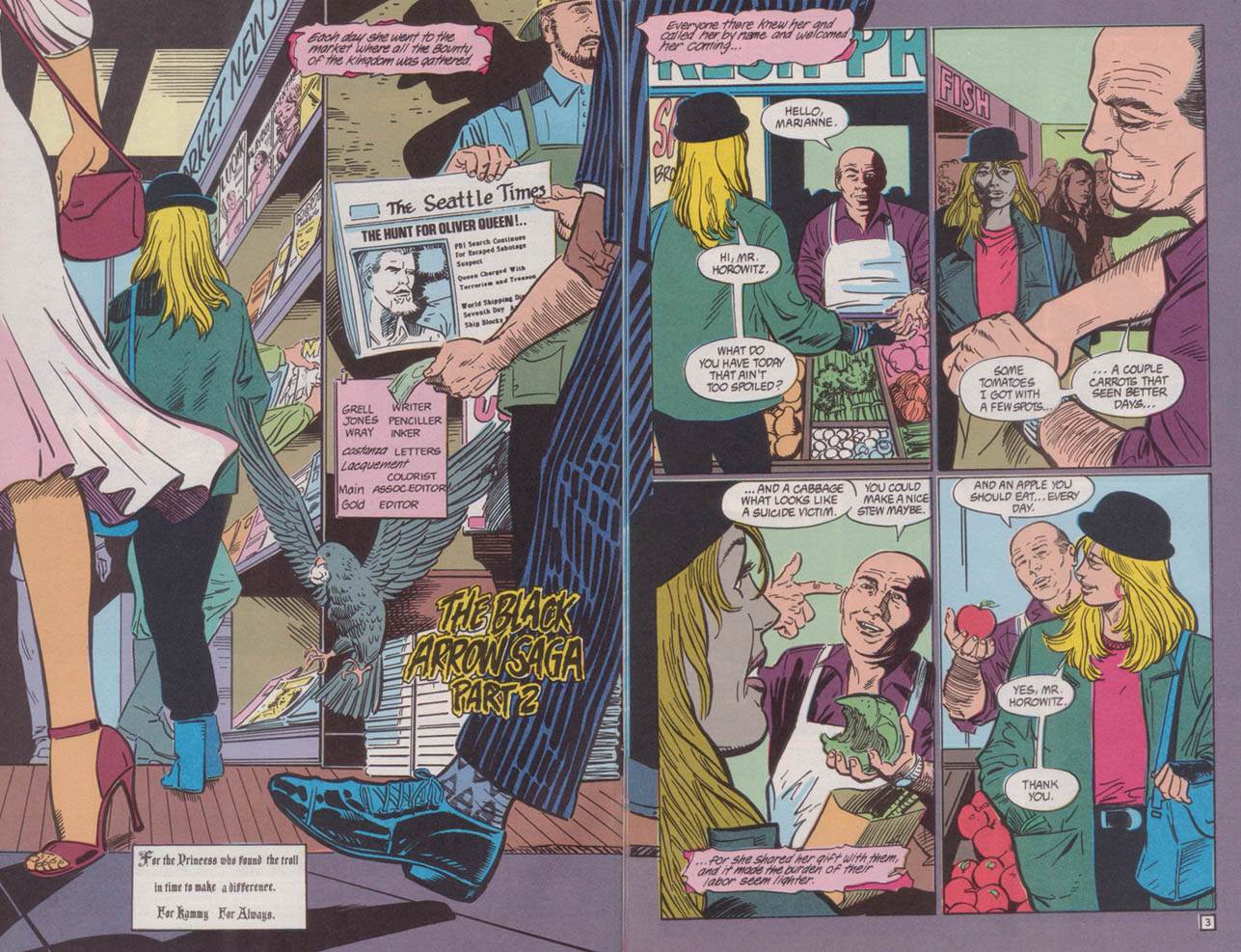 Read online Green Arrow (1988) comic -  Issue #36 - 3