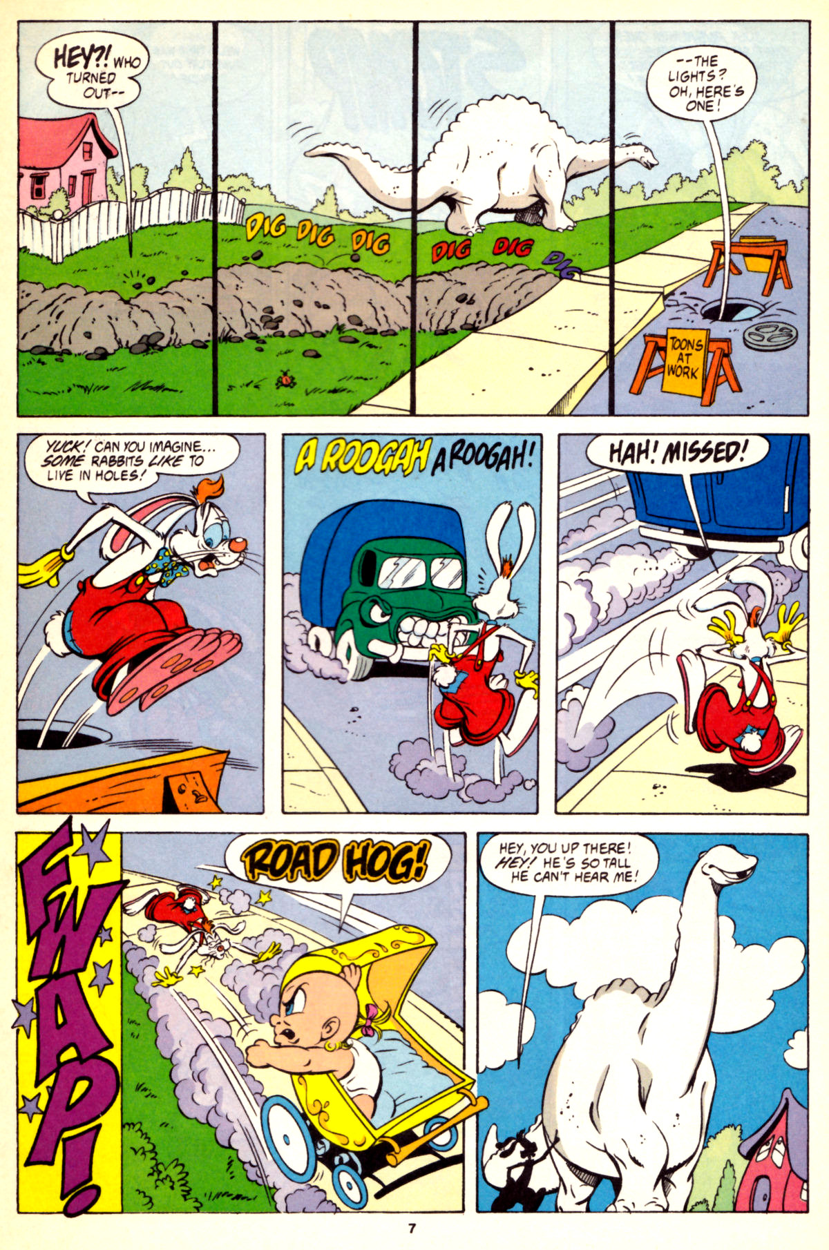 Read online Roger Rabbit's Toontown comic -  Issue #2 - 8