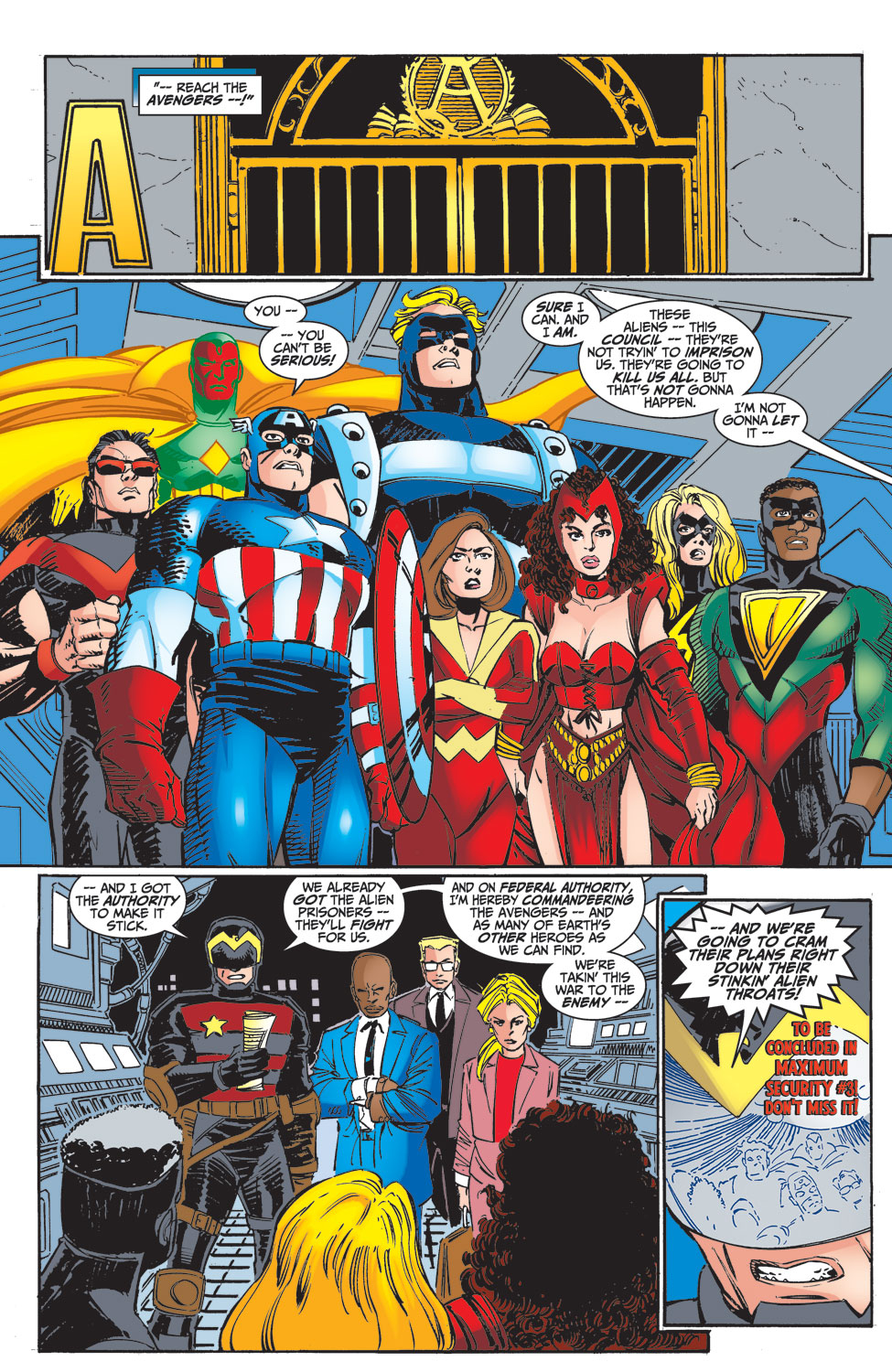 Read online Avengers (1998) comic -  Issue #35 - 21