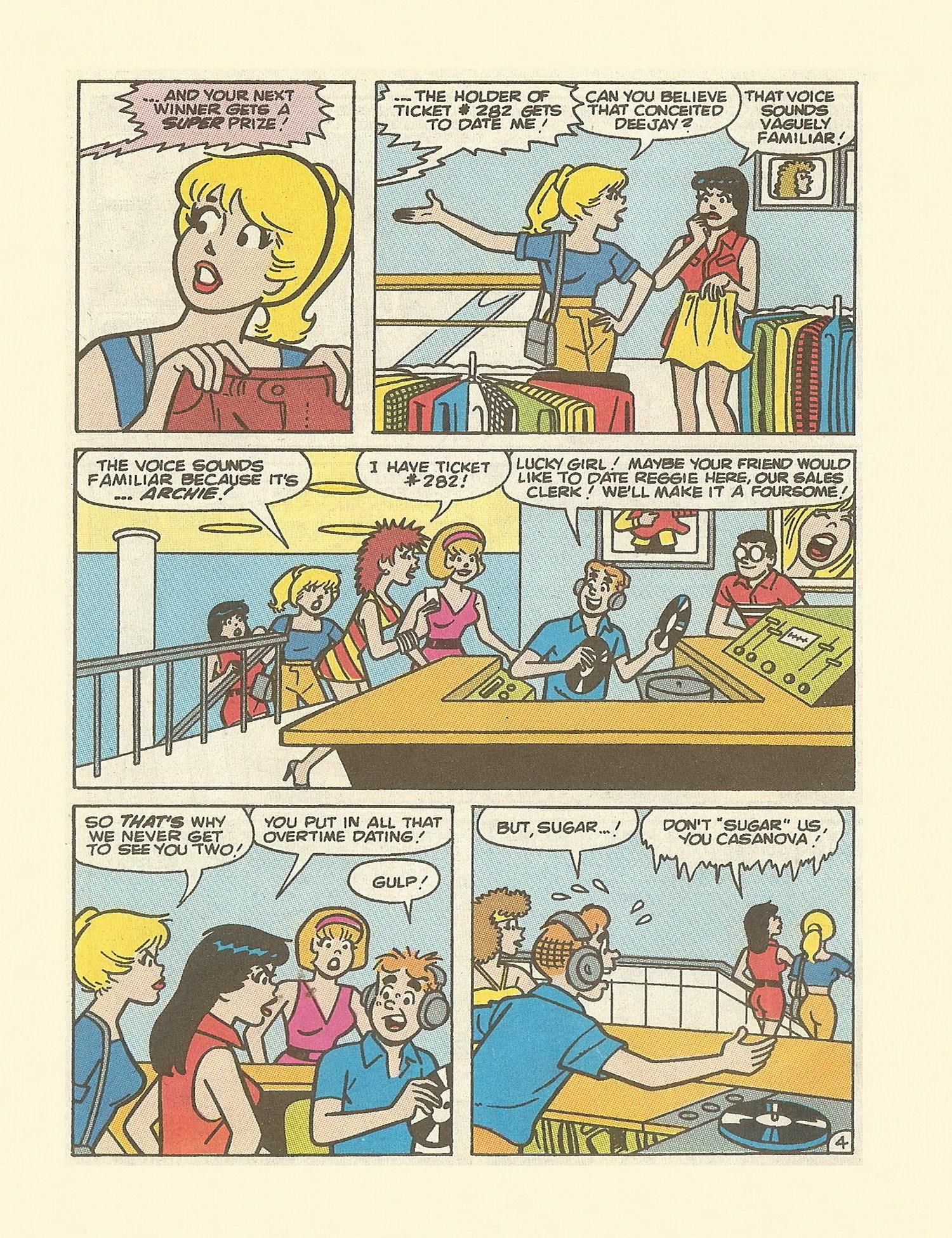 Read online Betty and Veronica Digest Magazine comic -  Issue #57 - 64