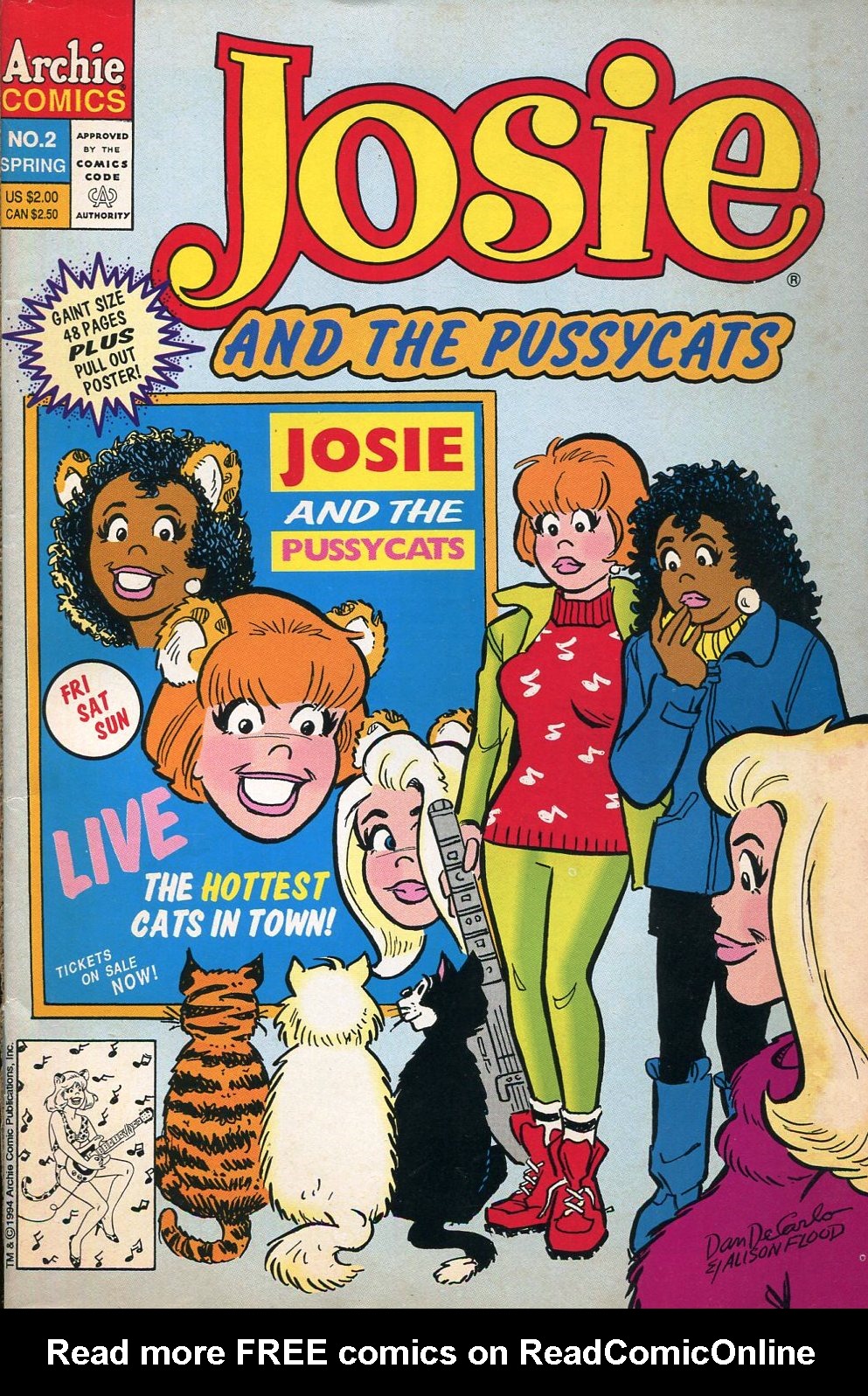 Read online Josie and the Pussycats (1993) comic -  Issue #2 - 1
