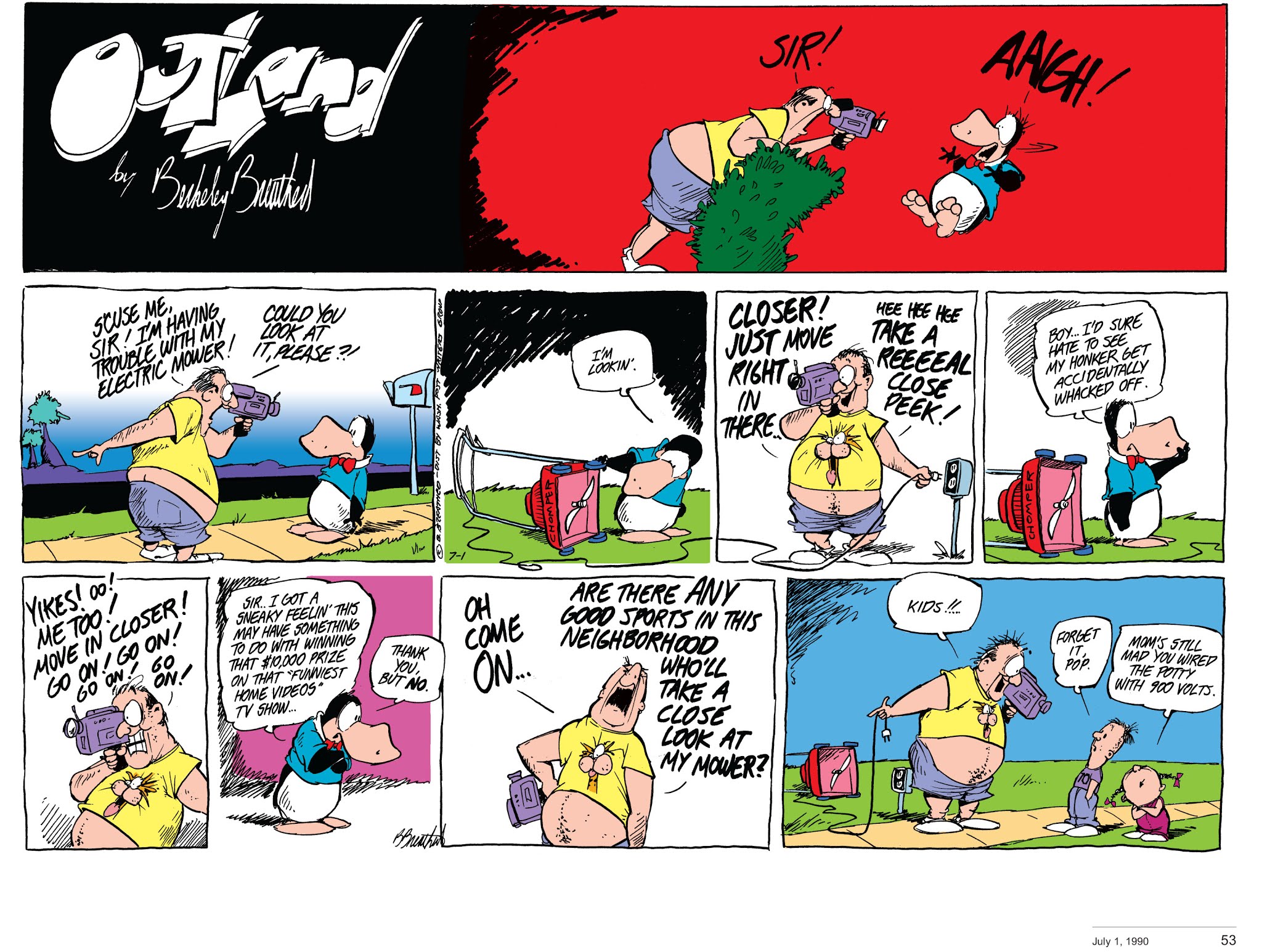 Read online Berkeley Breathed’s Outland comic -  Issue # TPB (Part 1) - 54