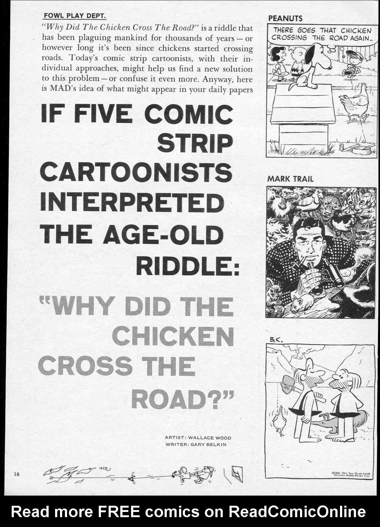 Read online MAD comic -  Issue #77 - 18