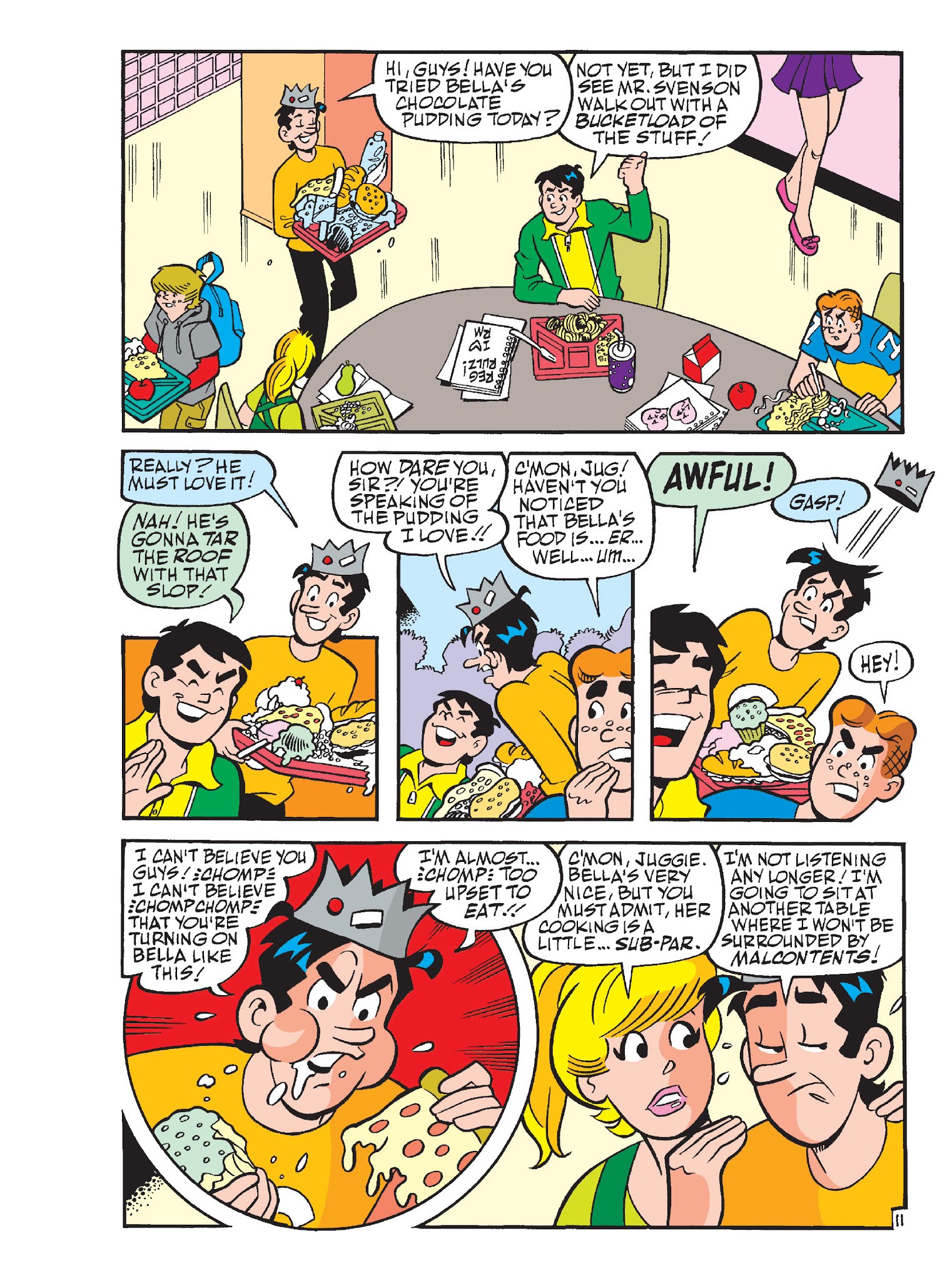 Read online Archie's Funhouse Double Digest comic -  Issue #22 - 136