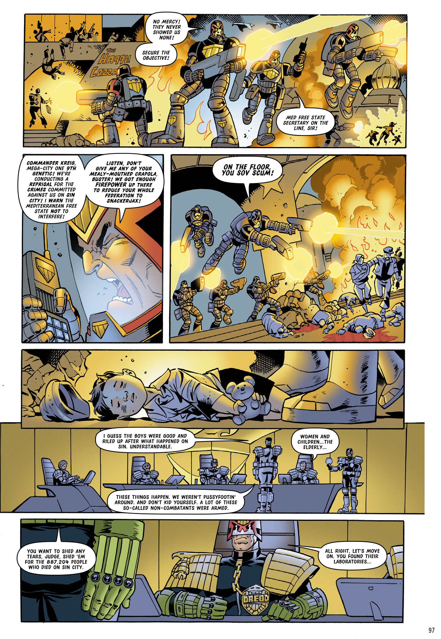 Read online Judge Dredd: The Complete Case Files comic -  Issue # TPB 36 (Part 1) - 99