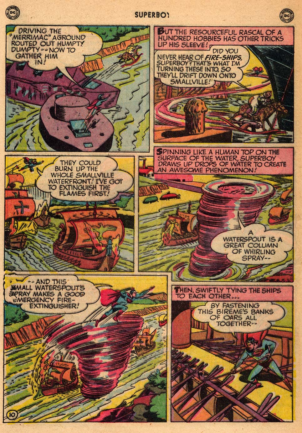 Read online Superboy (1949) comic -  Issue #9 - 41