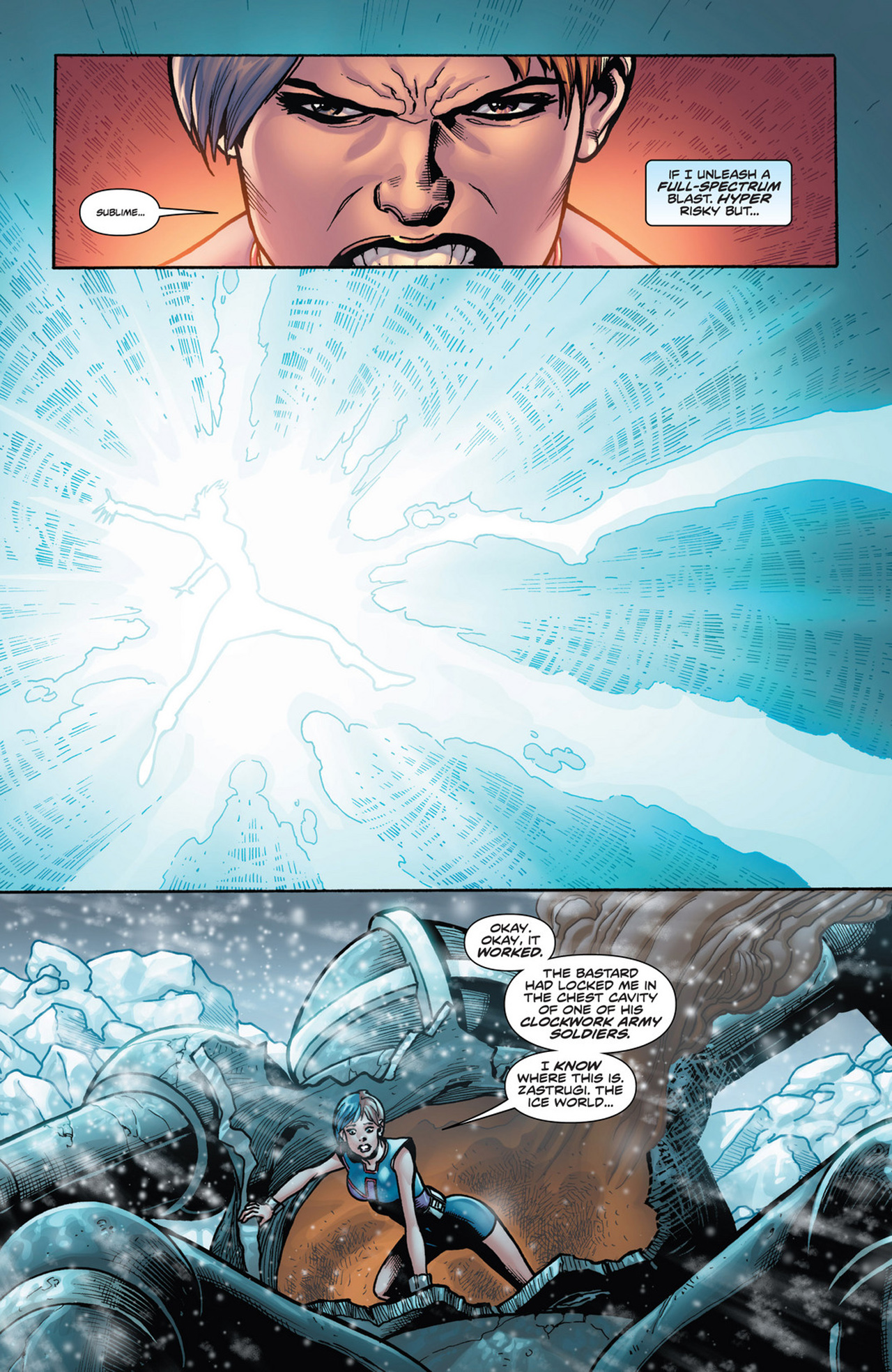 Read online The Hypernaturals comic -  Issue #9 - 13