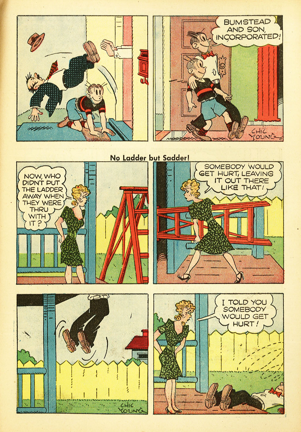 Read online Blondie Comics (1947) comic -  Issue #8 - 30
