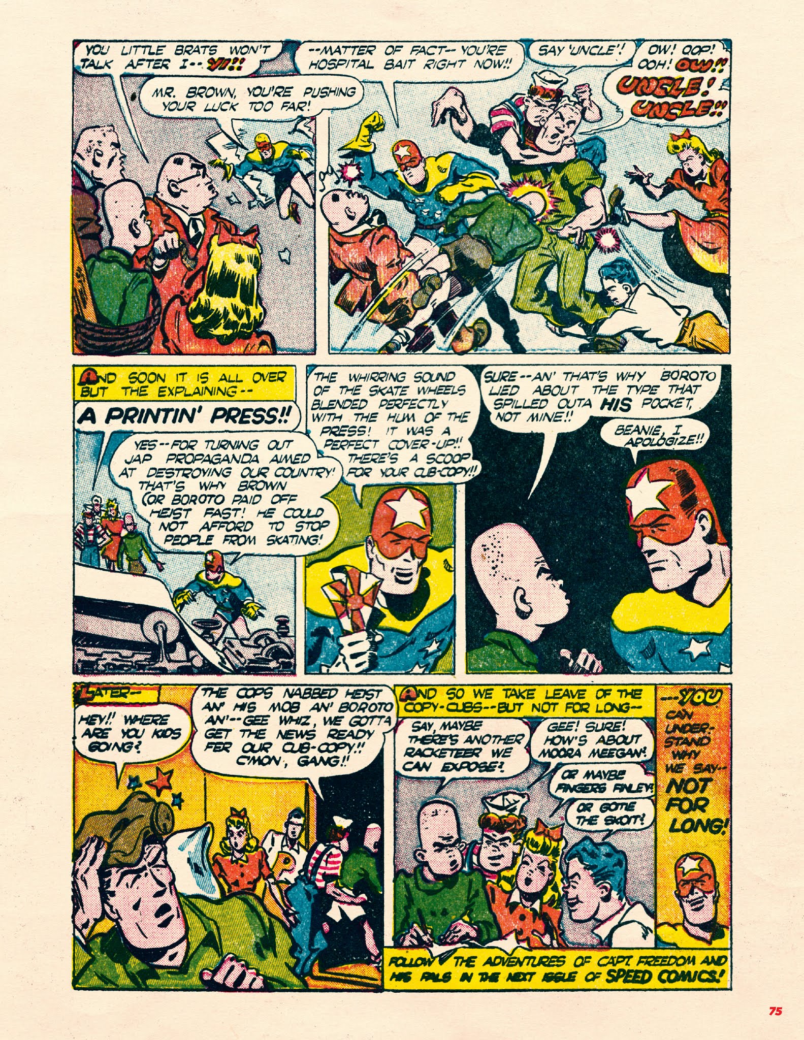 Read online Super Patriotic Heroes comic -  Issue # TPB (Part 1) - 77