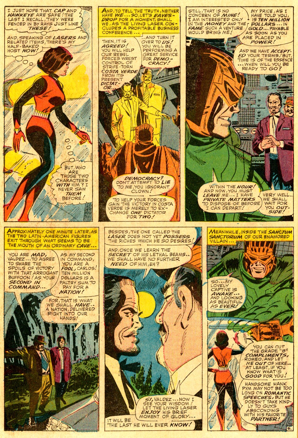 Read online The Avengers (1963) comic -  Issue #35 - 8