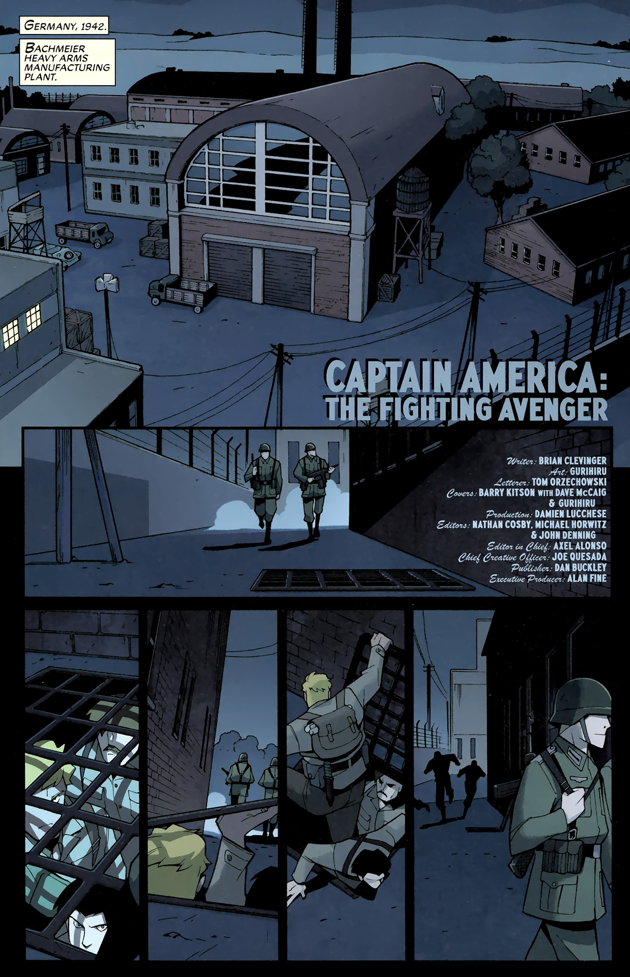 Read online Captain America: Fighting Avenger comic -  Issue # Full - 3