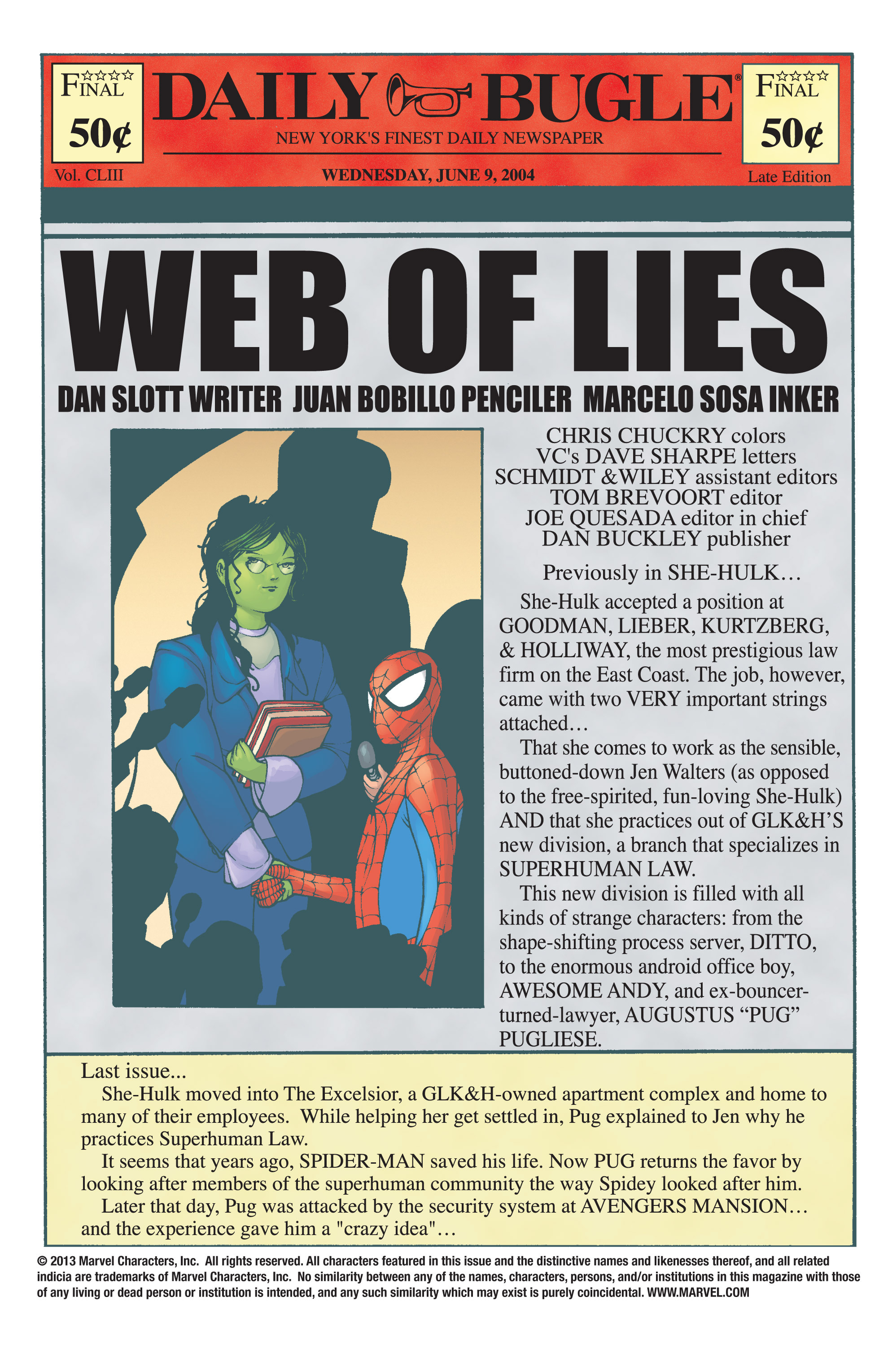 Read online She-Hulk (2004) comic -  Issue #4 - 4