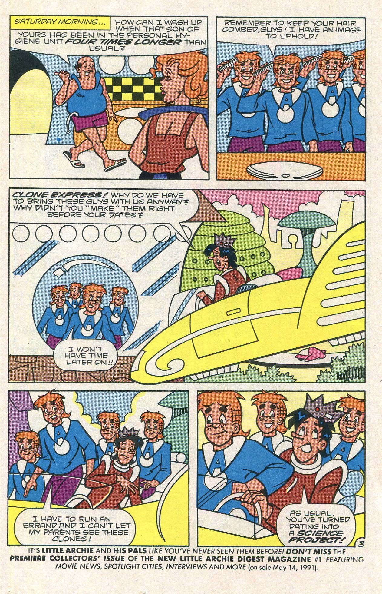 Read online Archie 3000! (1989) comic -  Issue #16 - 22