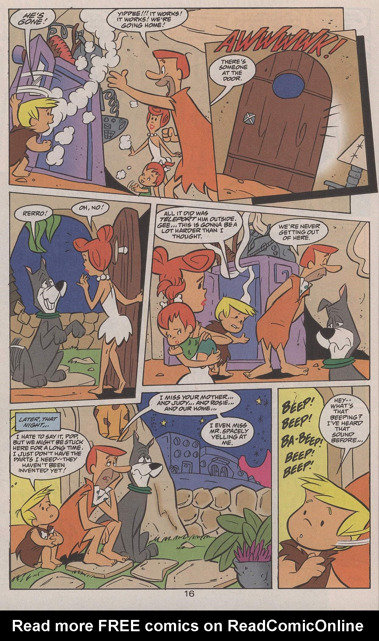 Read online The Flintstones and the Jetsons comic -  Issue #21 - 24