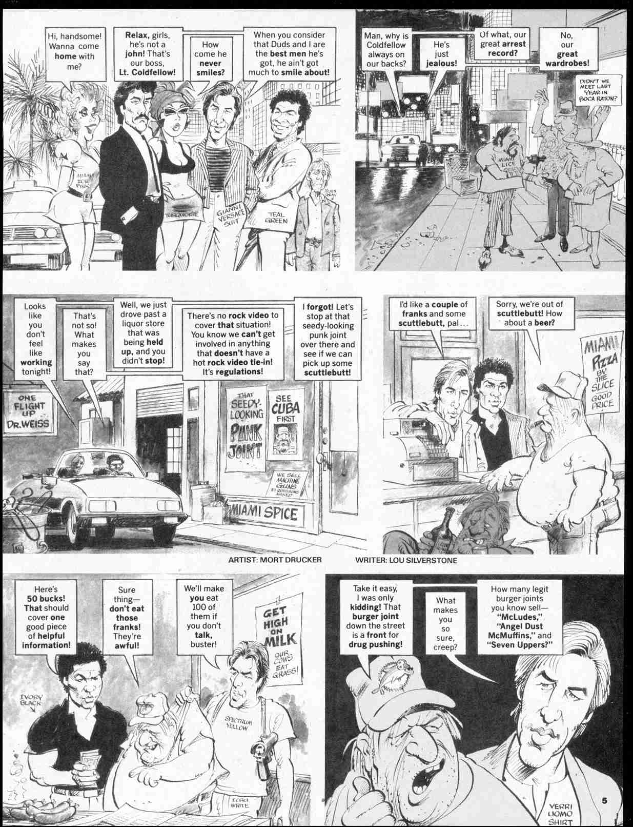 Read online MAD comic -  Issue #261 - 6