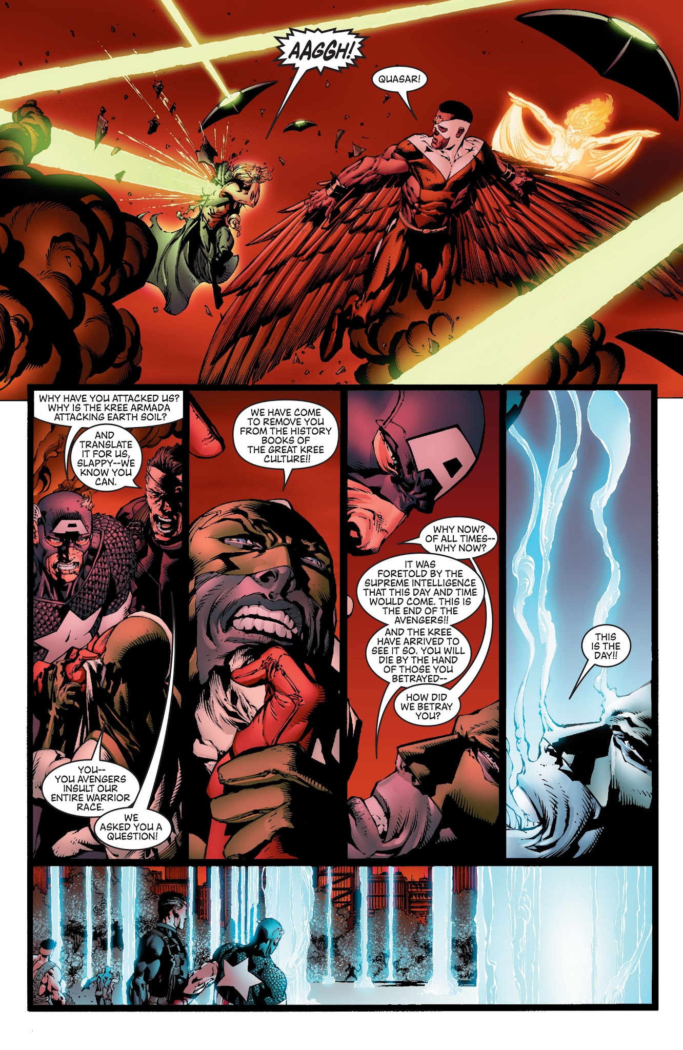 Read online Avengers Disassembled comic -  Issue #3 - 12