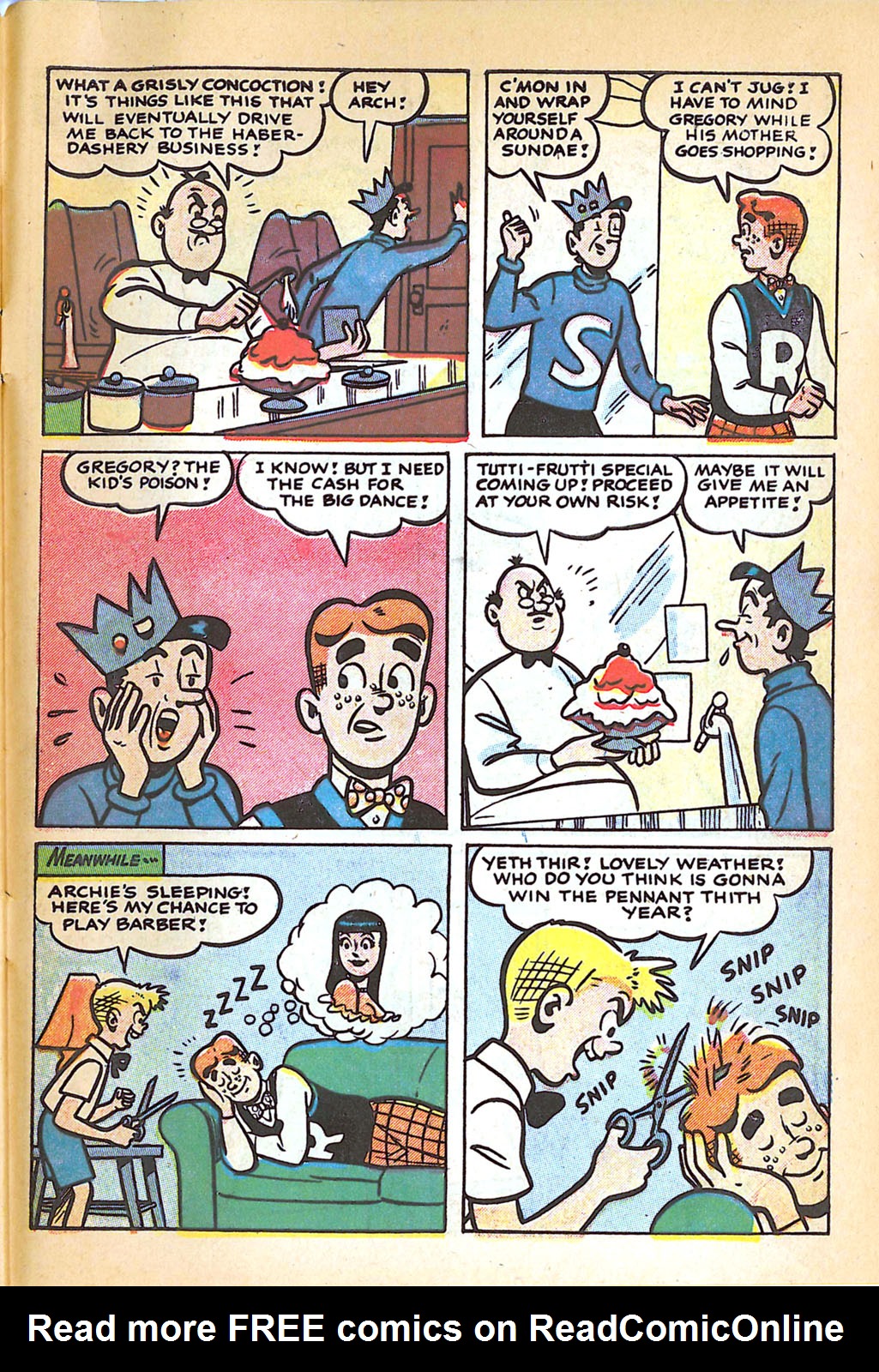 Read online Archie Comics comic -  Issue #067 - 36