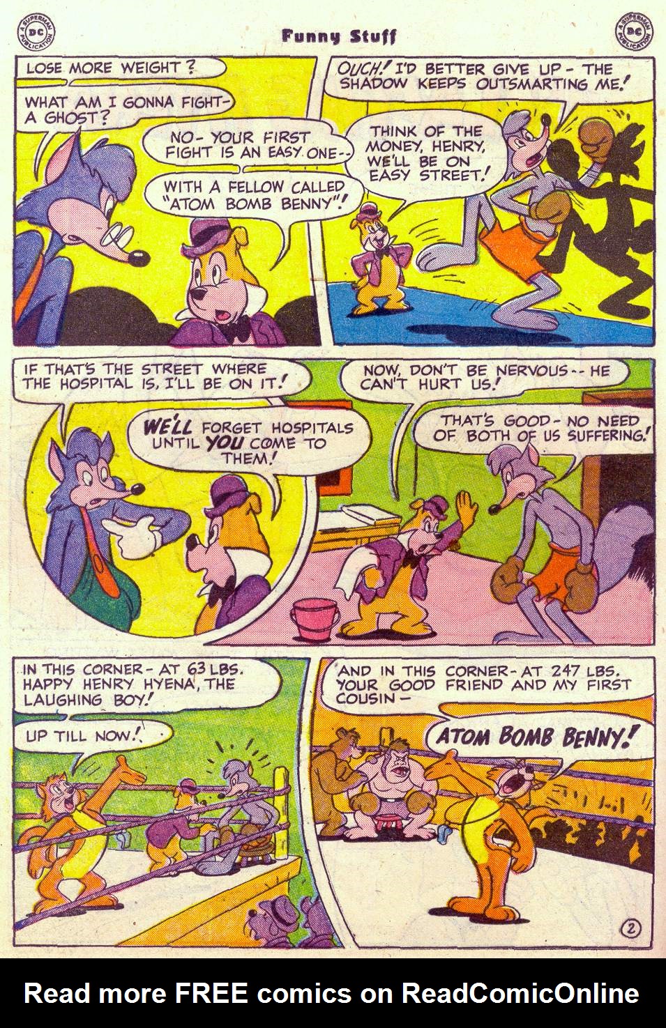 Read online Funny Stuff comic -  Issue #24 - 36