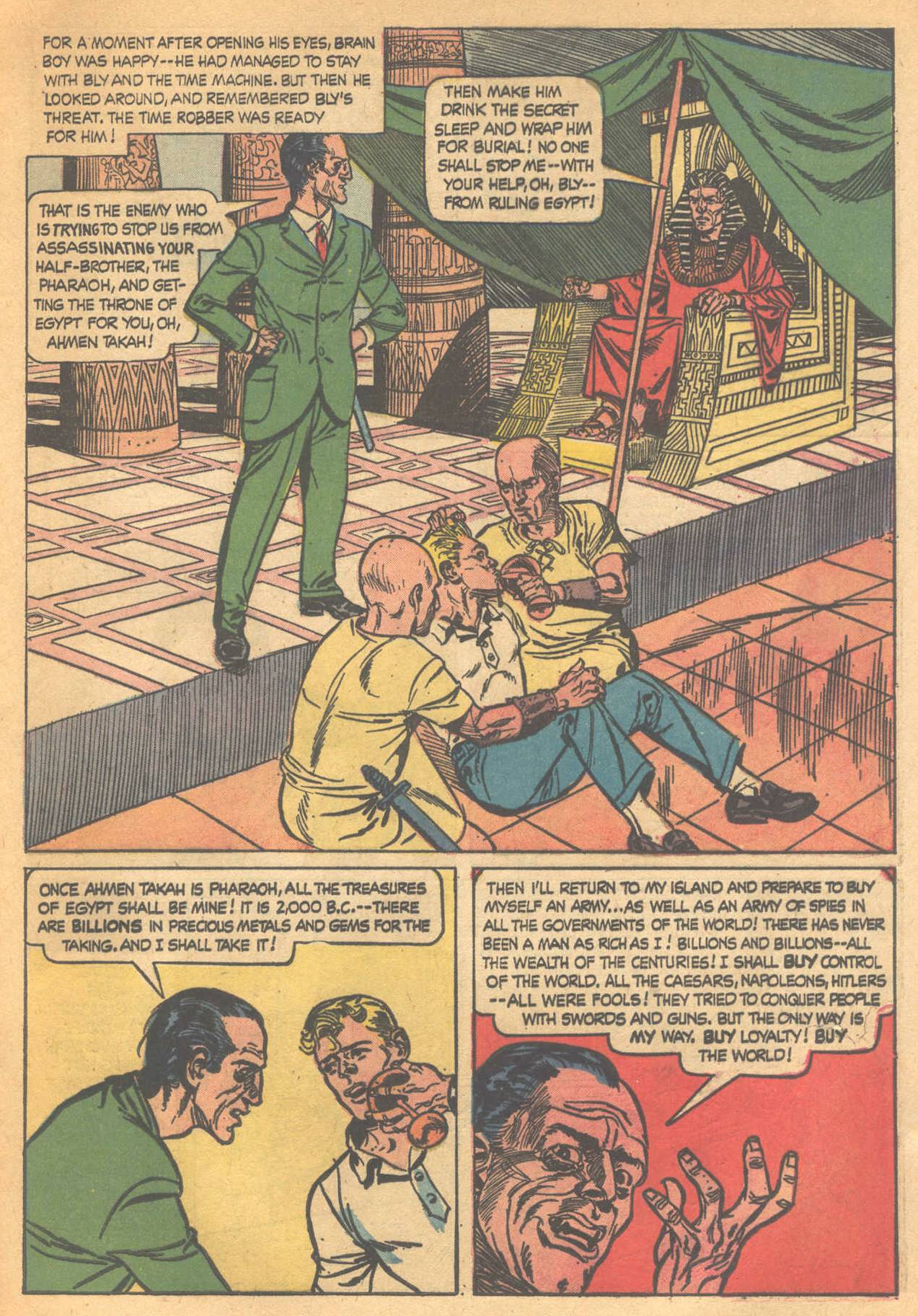Read online Brain Boy (1962) comic -  Issue #4 - 25