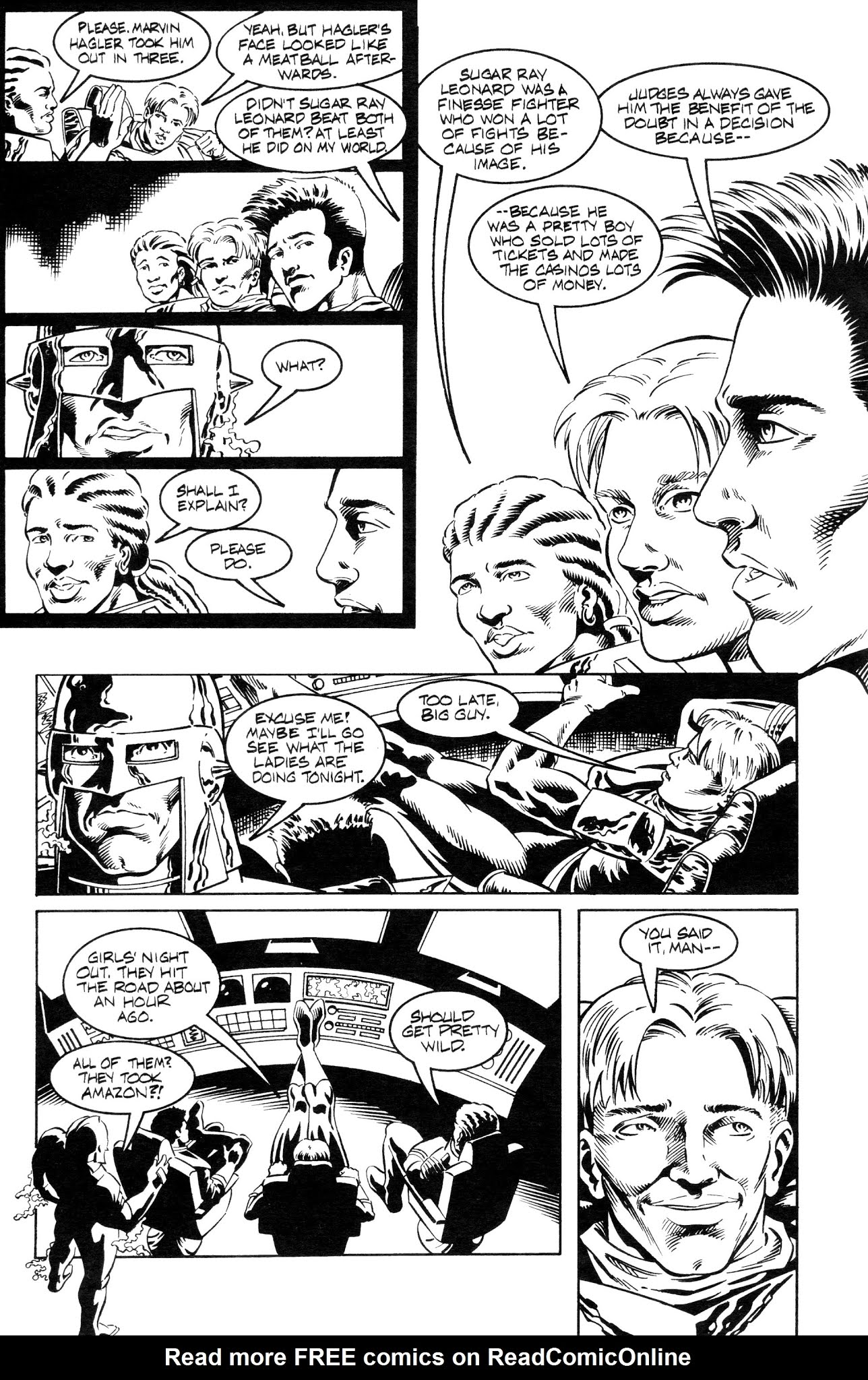 Read online Force Seven comic -  Issue #4 - 4