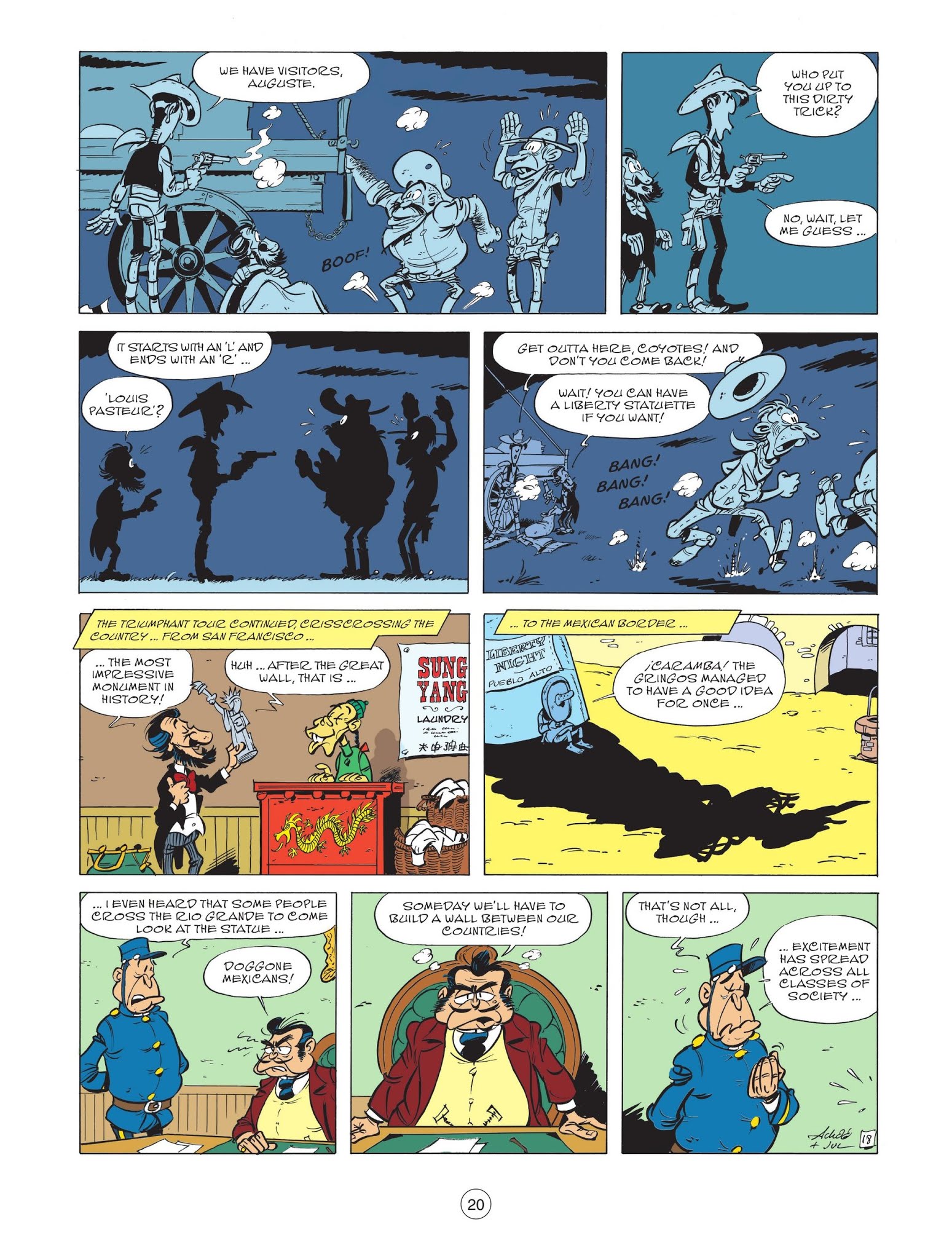 Read online A Lucky Luke Adventure comic -  Issue #71 - 22