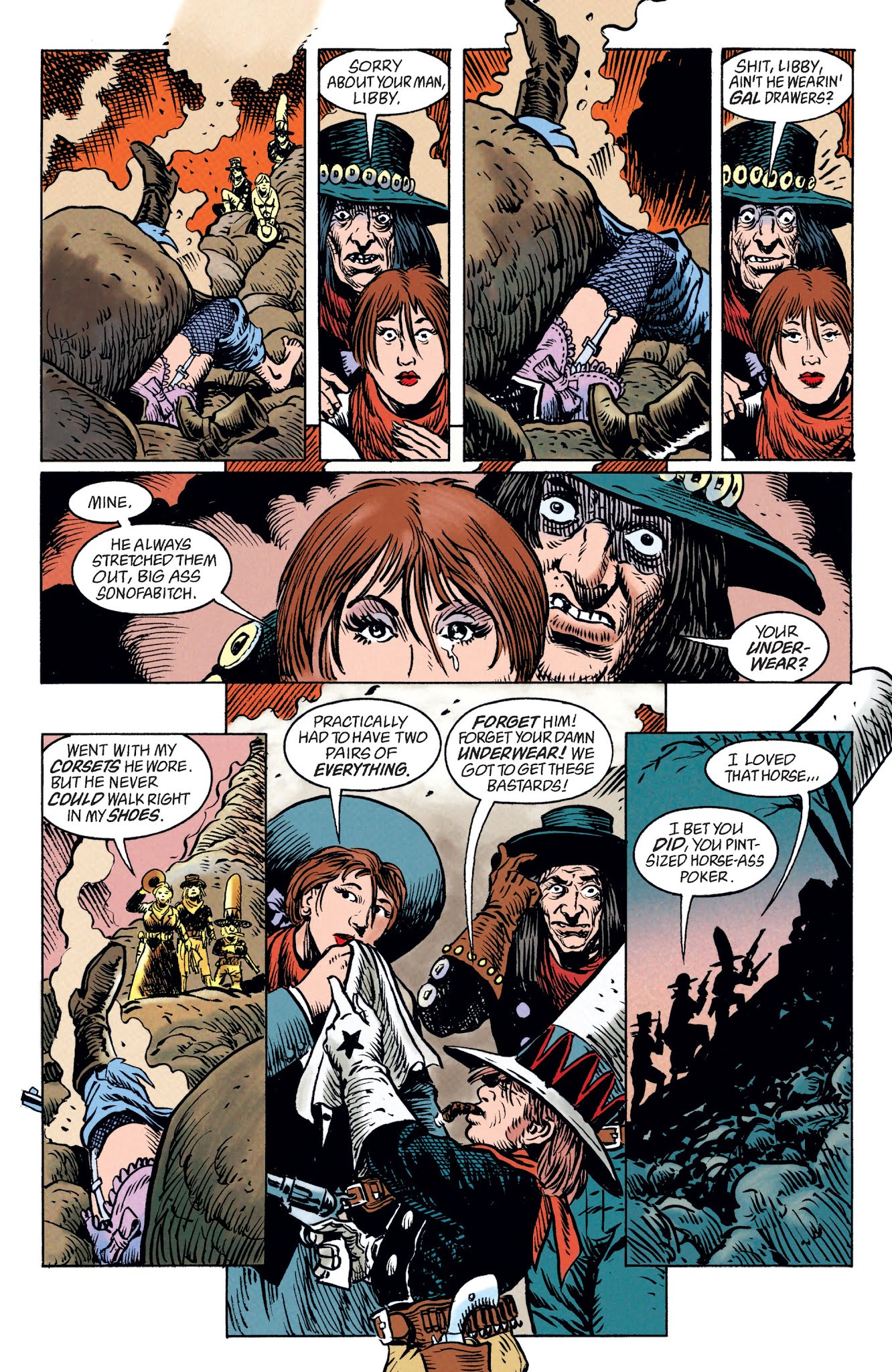 Read online Jonah Hex: Shadows West comic -  Issue # TPB (Part 4) - 74
