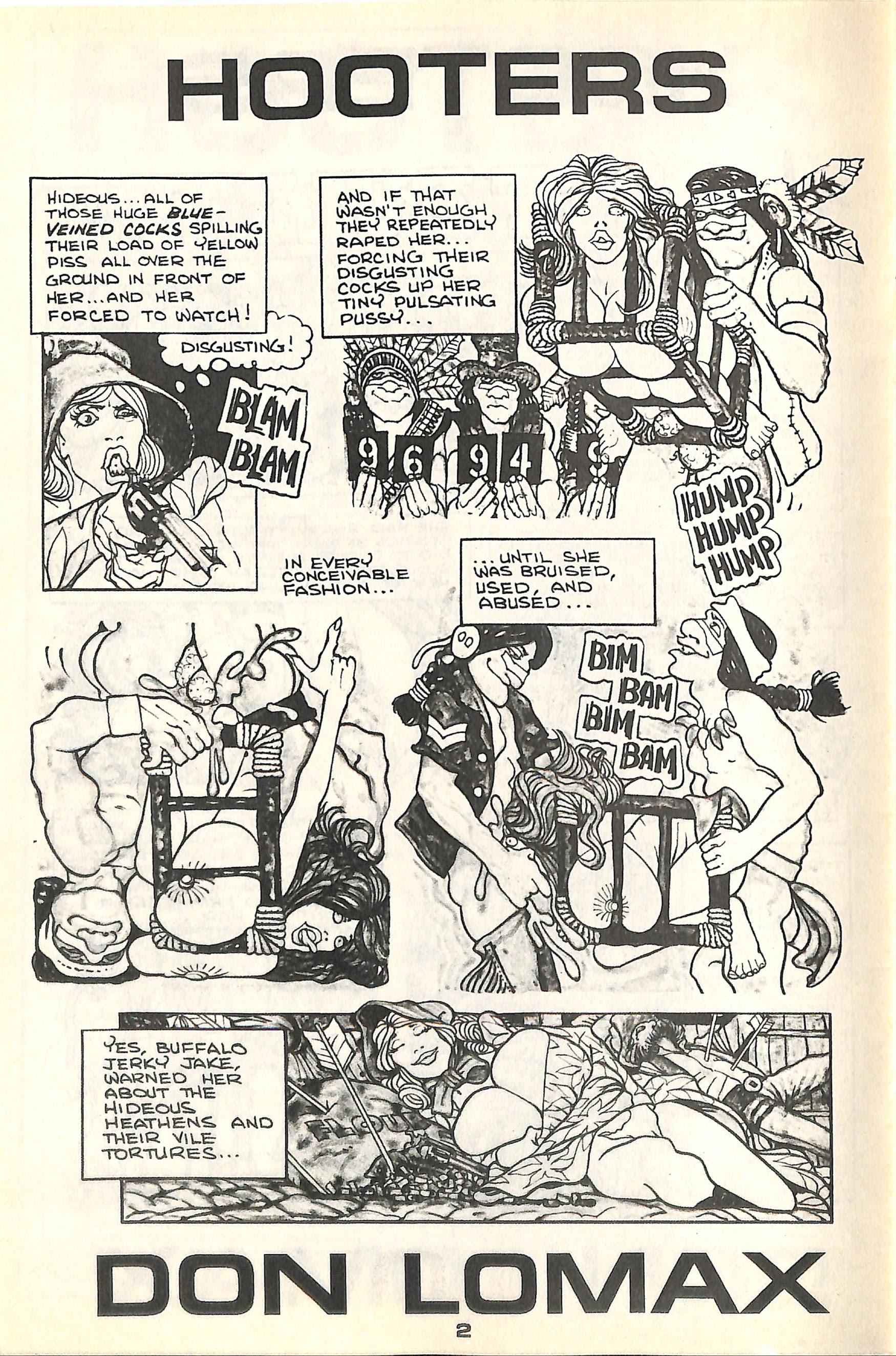 Read online Hooters comic -  Issue #3 - 4
